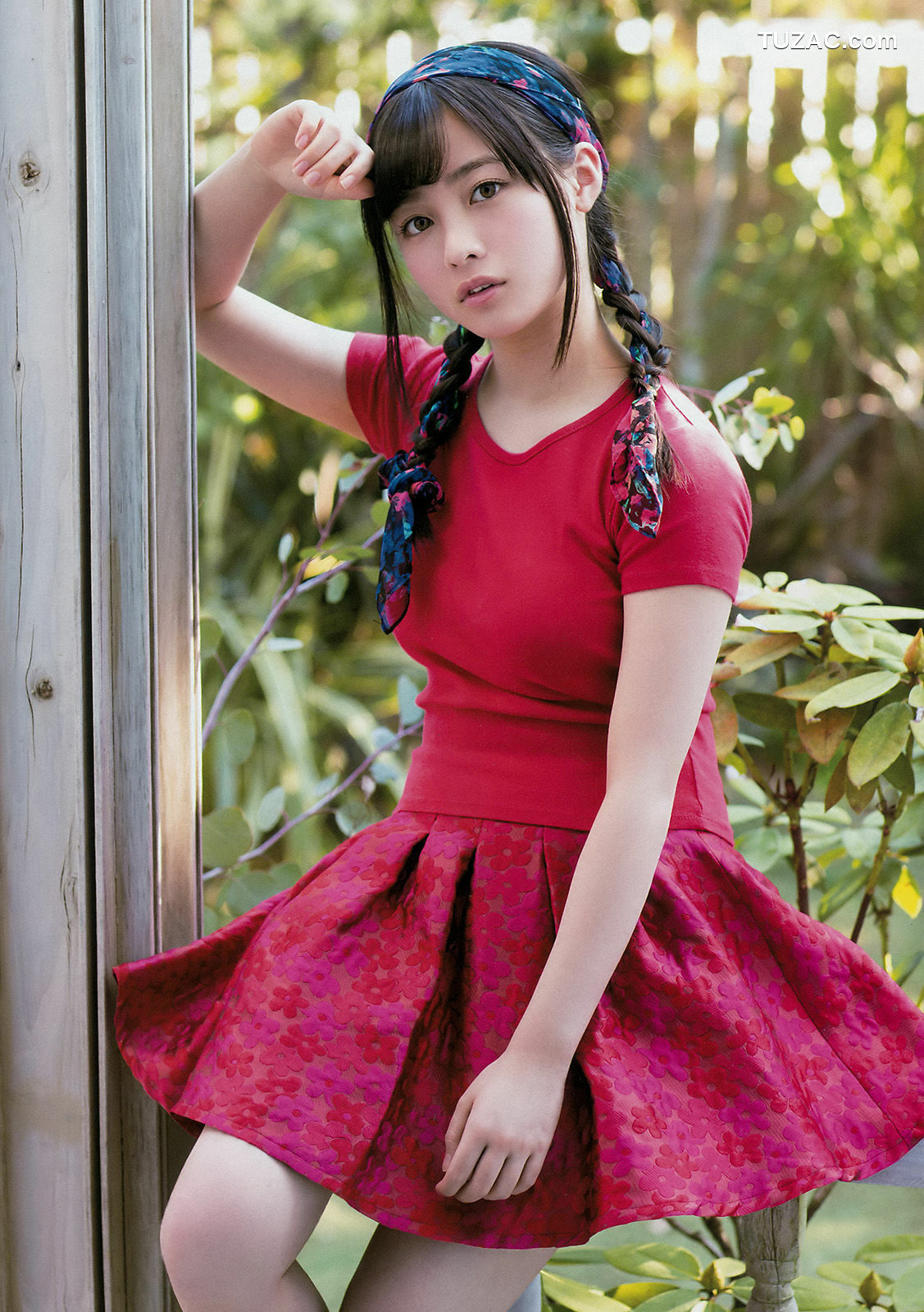 Young Magazine杂志写真_ 橋本環奈 大澤玲美 2017年No.13 写真杂志[12P]