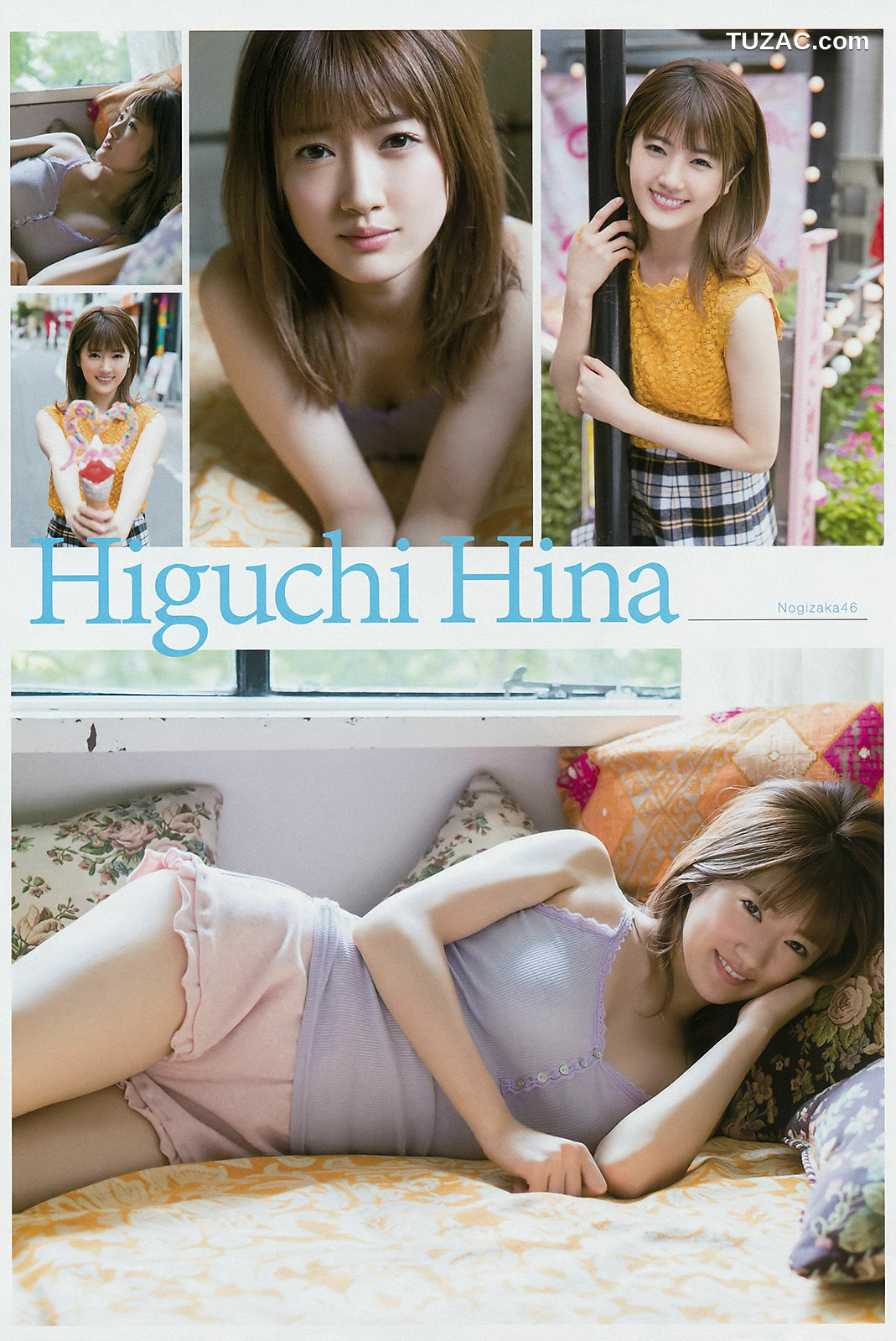 Young Magazine杂志写真_ 浅川梨奈 樋口日奈 2017年No.46 写真杂志[12P]