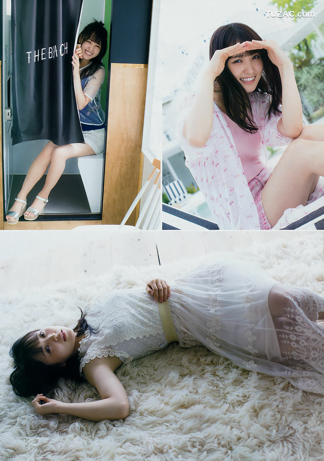Young Magazine杂志写真_ 菅井友香 咲良七海 2018年No.40 写真杂志[10P]