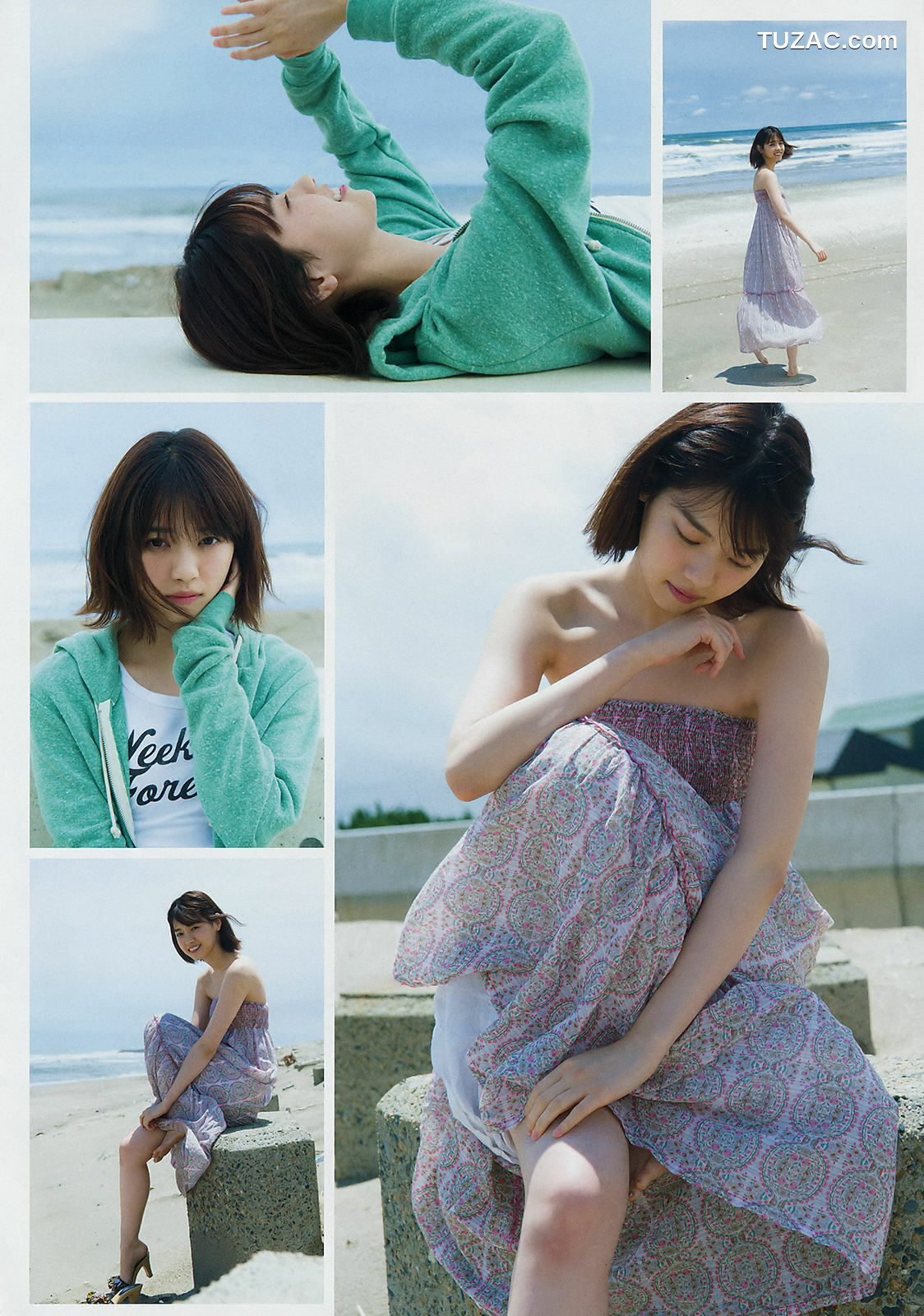 Young Magazine杂志写真_ 西野七瀬 石橋蛍 2018年No.33 写真杂志[12P]