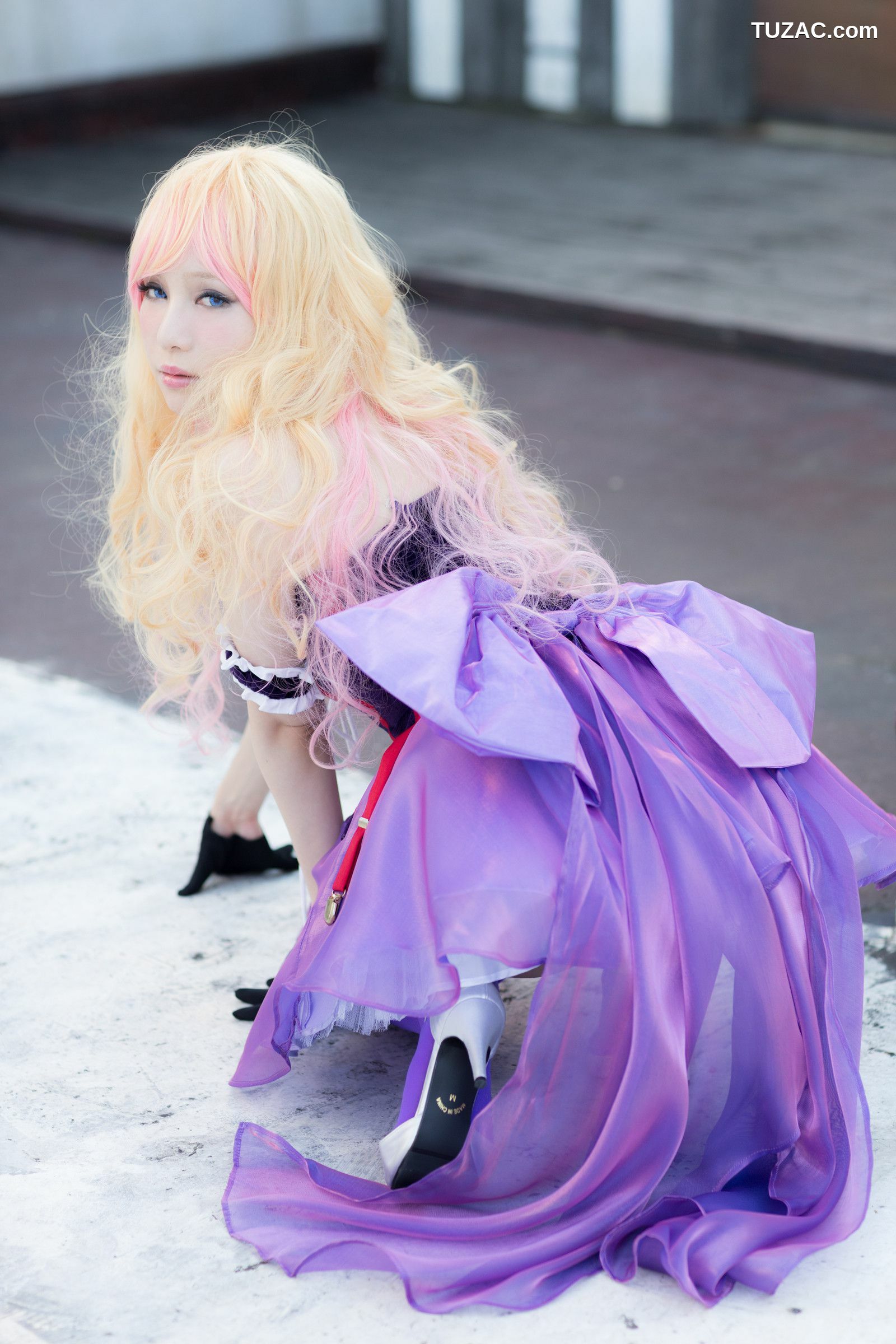 日本CosPlay_Aoi(葵) 《Macros(マクロス)》Sheryl Nome(シェリル&middot;ノーム) 写真集[70P]