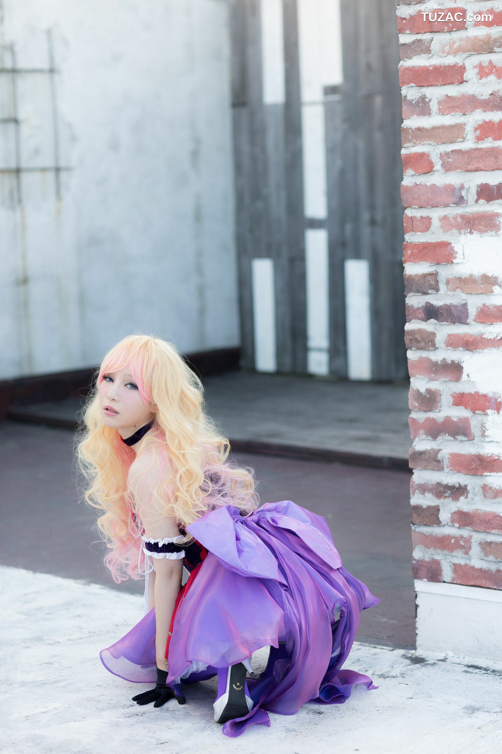 日本CosPlay_Aoi(葵) 《Macros(マクロス)》Sheryl Nome(シェリル&middot;ノーム) 写真集[70P]