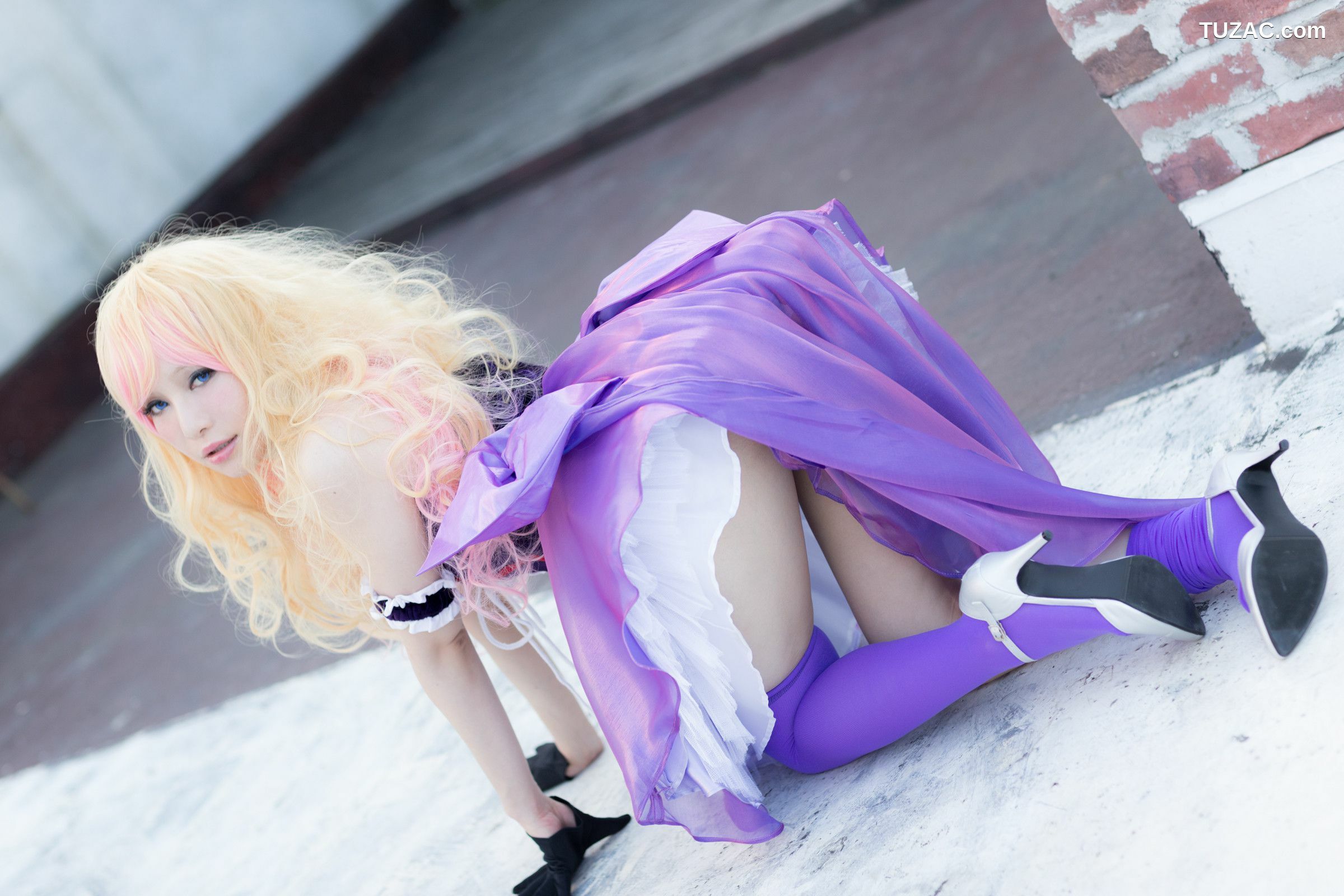 日本CosPlay_Aoi(葵) 《Macros(マクロス)》Sheryl Nome(シェリル&middot;ノーム) 写真集[70P]