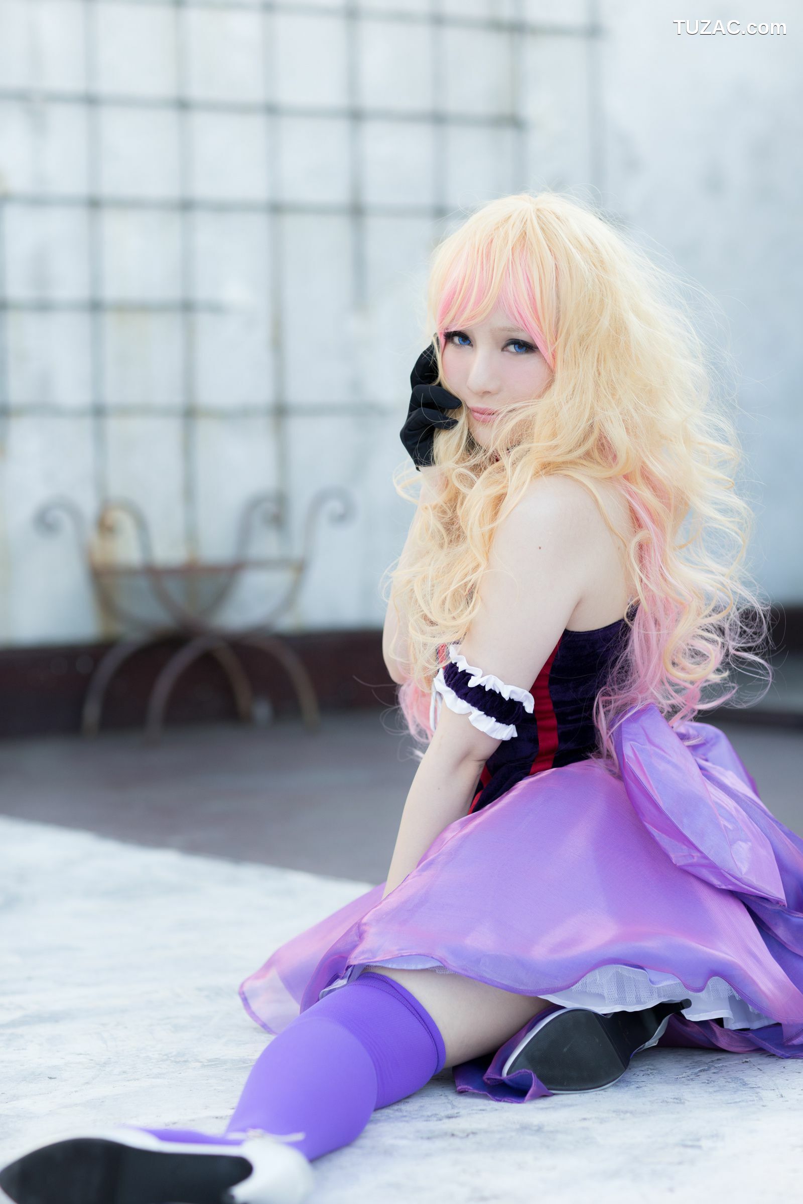 日本CosPlay_Aoi(葵) 《Macros(マクロス)》Sheryl Nome(シェリル&middot;ノーム) 写真集[70P]