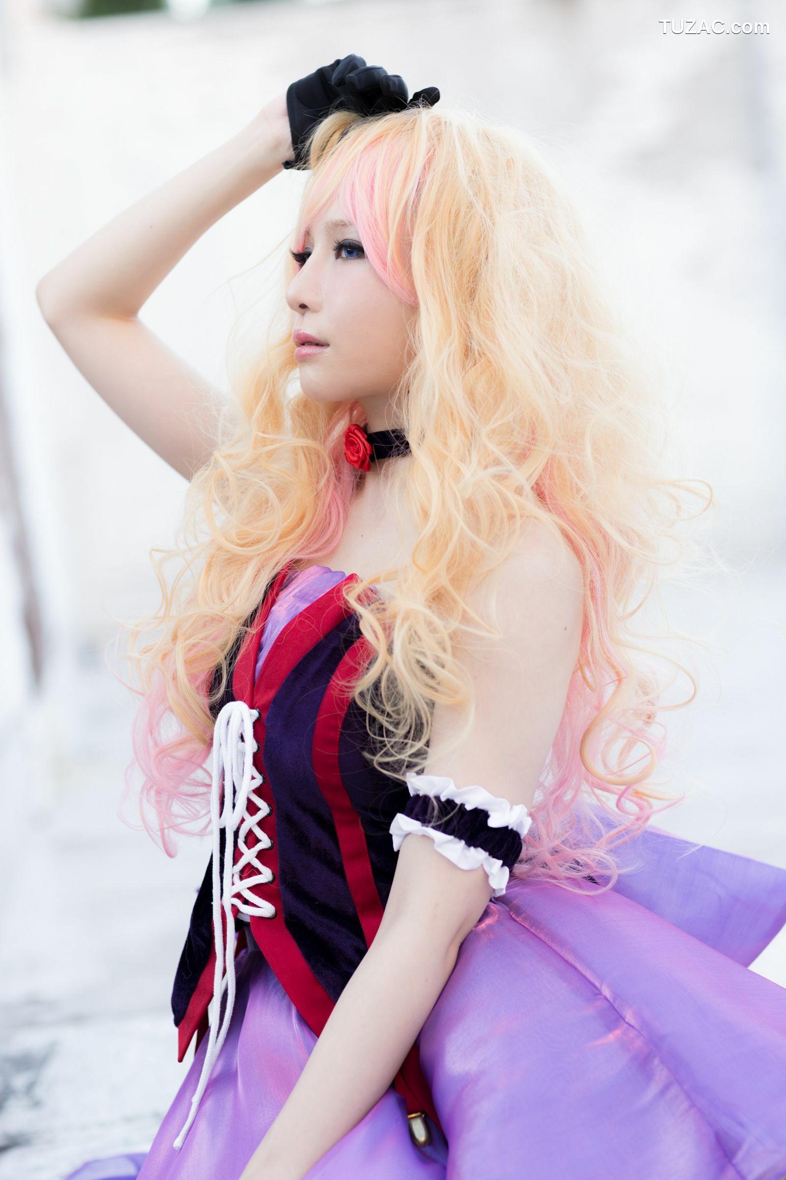 日本CosPlay_Aoi(葵) 《Macros(マクロス)》Sheryl Nome(シェリル&middot;ノーム) 写真集[70P]