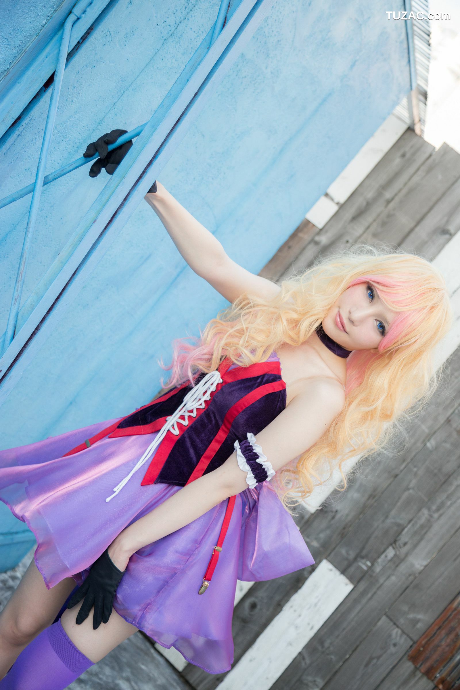 日本CosPlay_Aoi(葵) 《Macros(マクロス)》Sheryl Nome(シェリル&middot;ノーム) 写真集[70P]