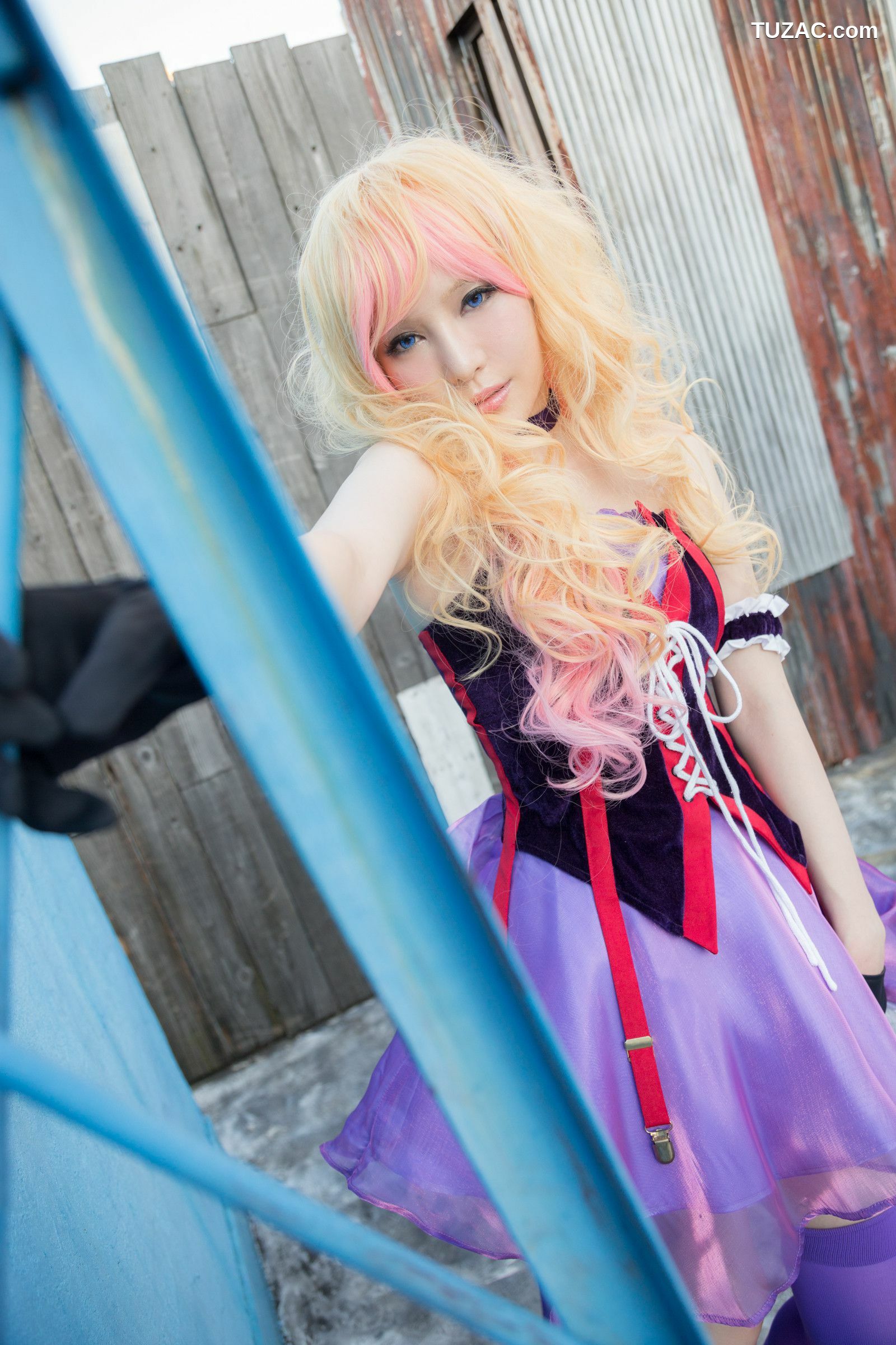 日本CosPlay_Aoi(葵) 《Macros(マクロス)》Sheryl Nome(シェリル&middot;ノーム) 写真集[70P]