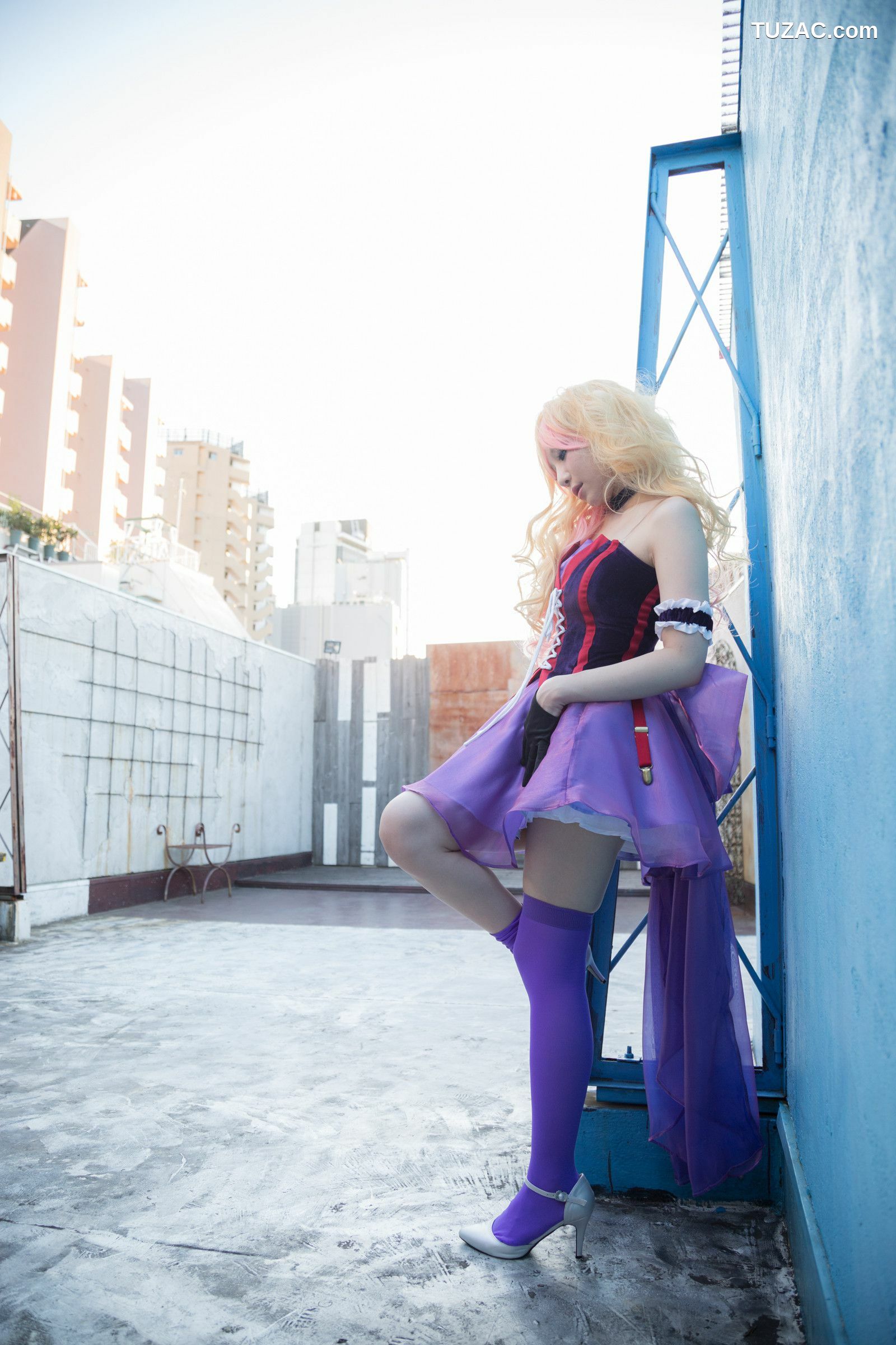 日本CosPlay_Aoi(葵) 《Macros(マクロス)》Sheryl Nome(シェリル&middot;ノーム) 写真集[70P]