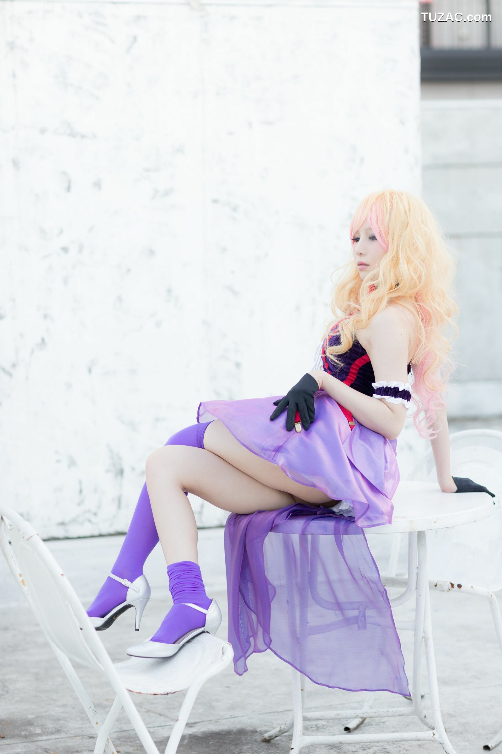 日本CosPlay_Aoi(葵) 《Macros(マクロス)》Sheryl Nome(シェリル&middot;ノーム) 写真集[70P]