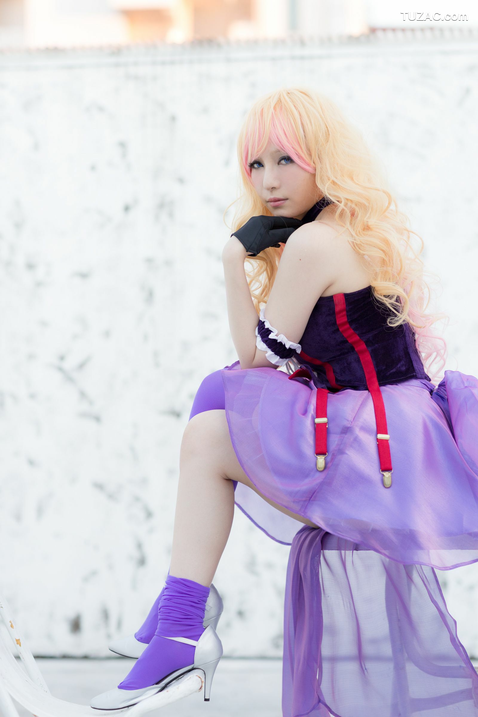 日本CosPlay_Aoi(葵) 《Macros(マクロス)》Sheryl Nome(シェリル&middot;ノーム) 写真集[70P]