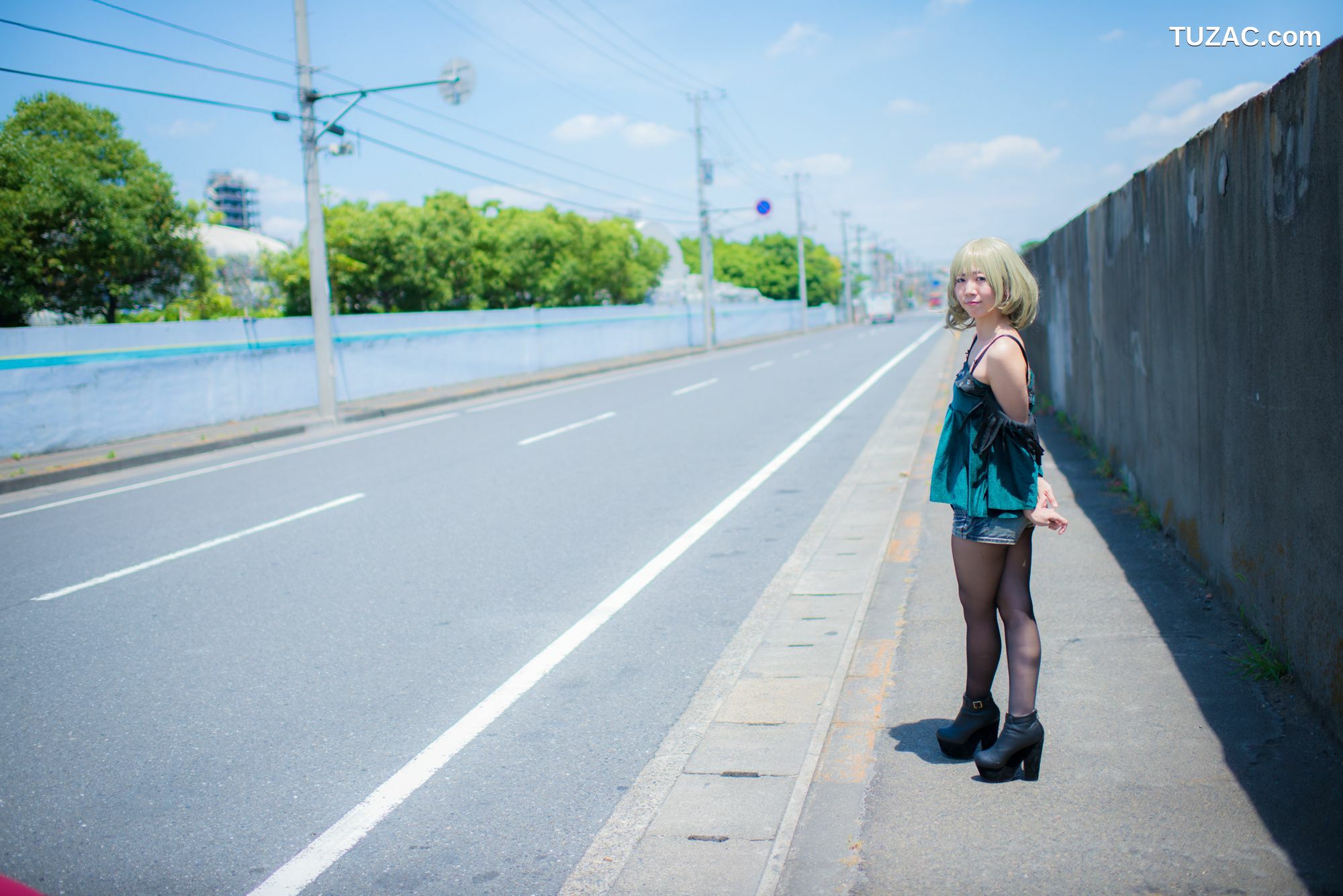 日本CosPlay_Ayane(あやね) 《Idolmaster》Takagaki Kaede(高垣楓) 写真集[100P]