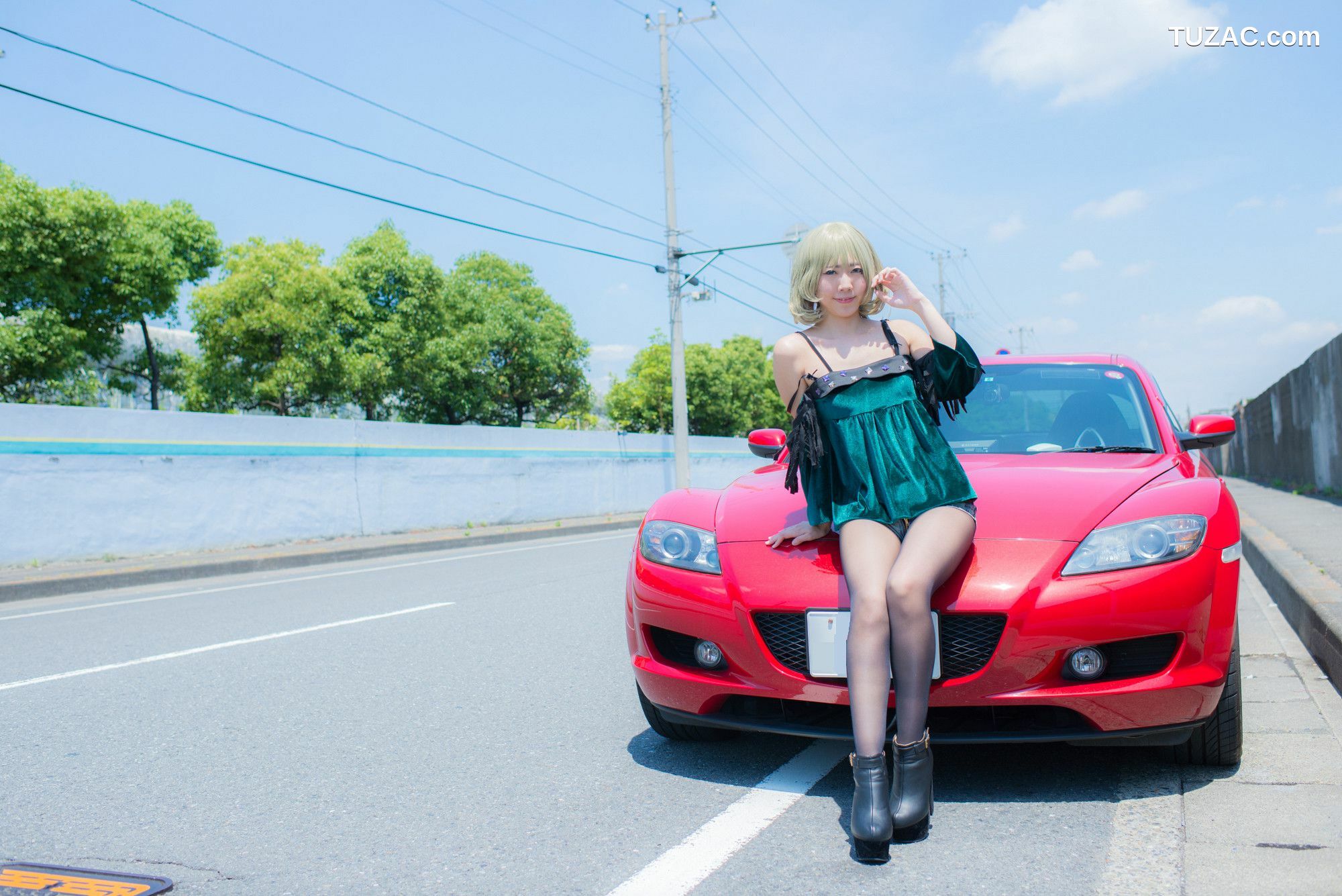 日本CosPlay_Ayane(あやね) 《Idolmaster》Takagaki Kaede(高垣楓) 写真集[100P]