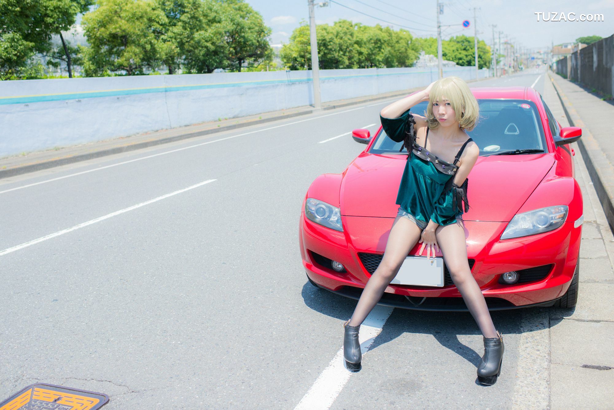 日本CosPlay_Ayane(あやね) 《Idolmaster》Takagaki Kaede(高垣楓) 写真集[100P]