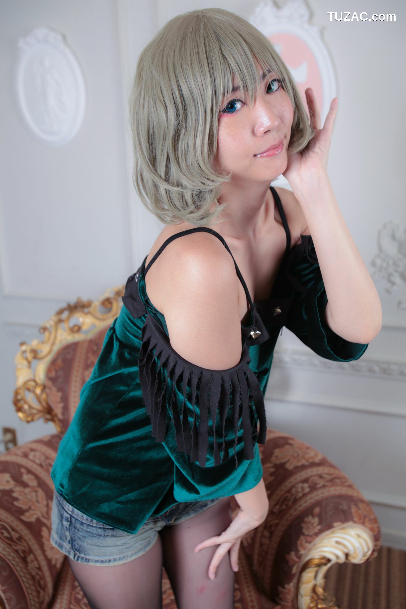 日本CosPlay_Ayane(あやね) 《Idolmaster》Takagaki Kaede(高垣楓) 写真集[100P]
