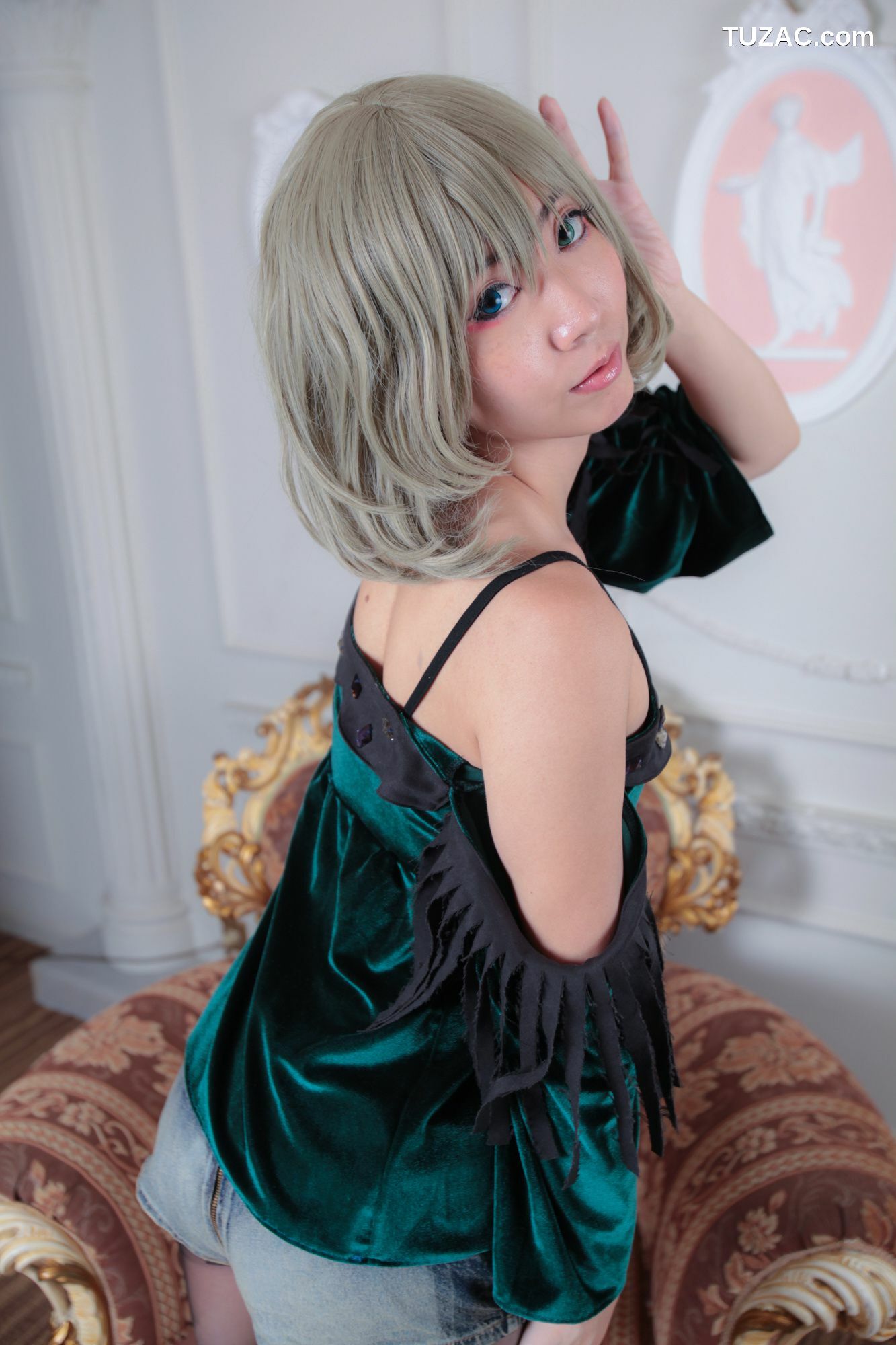 日本CosPlay_Ayane(あやね) 《Idolmaster》Takagaki Kaede(高垣楓) 写真集[100P]