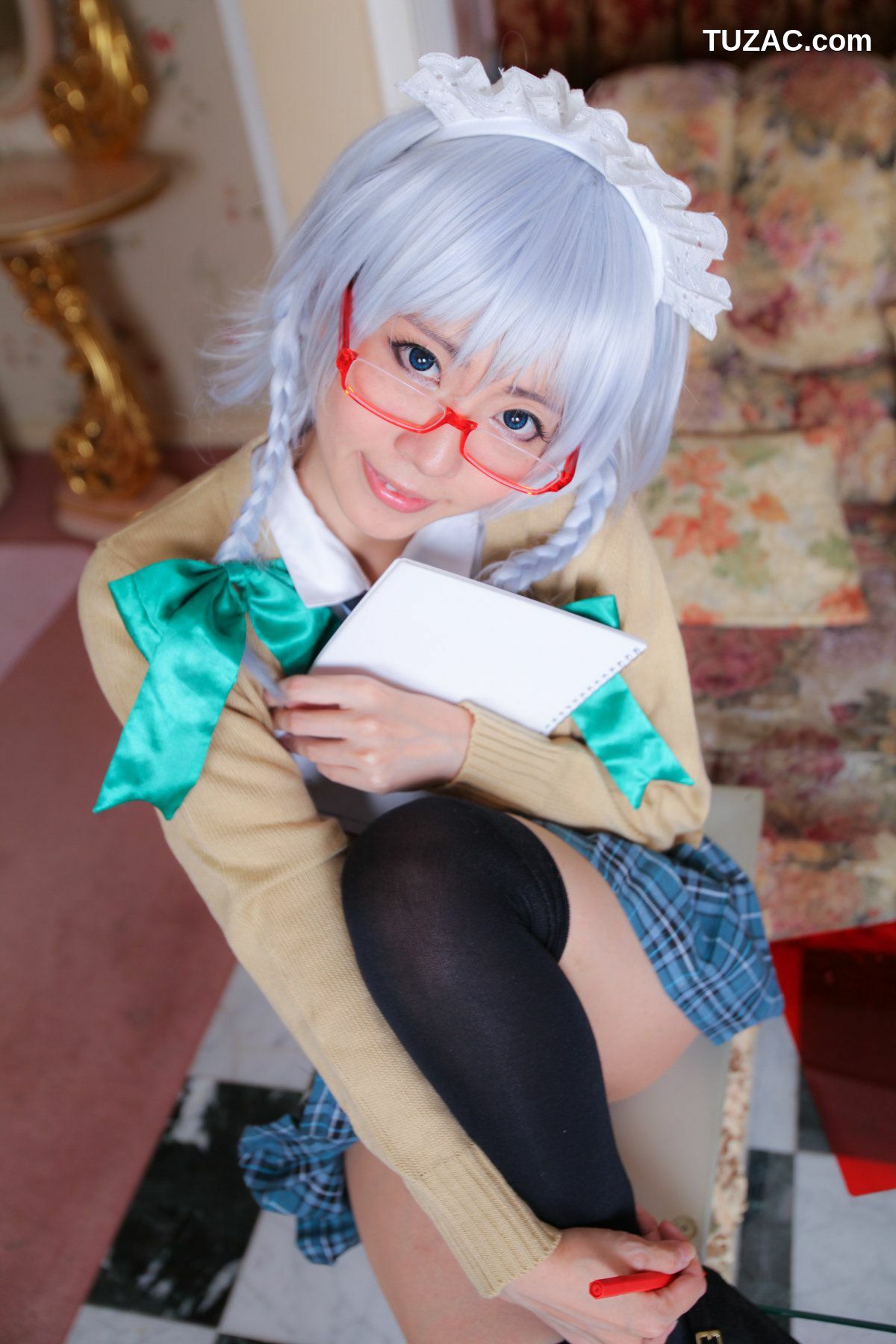日本CosPlay_Ayane(あやね) 《Touhou Project》Izayoi Sakuya 写真集[100P]