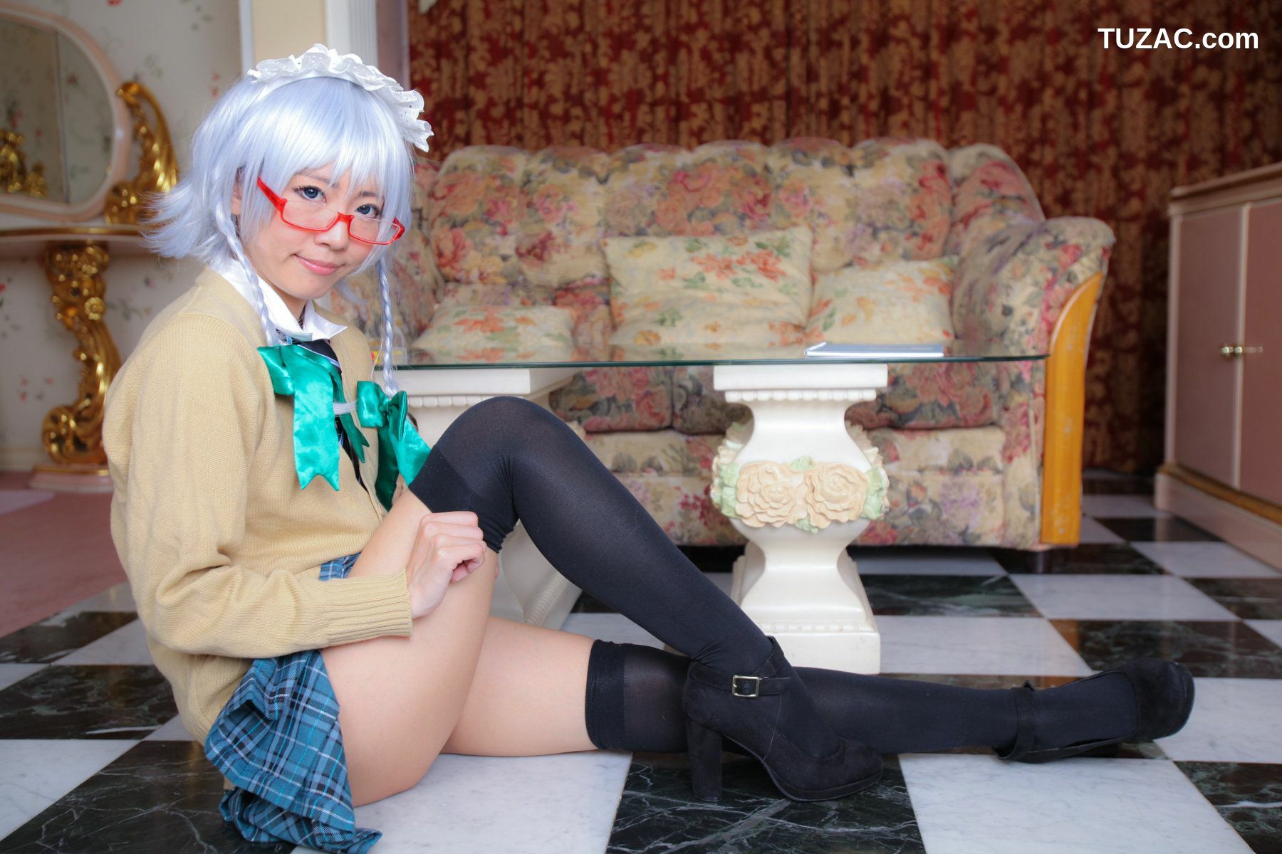 日本CosPlay_Ayane(あやね) 《Touhou Project》Izayoi Sakuya 写真集[100P]