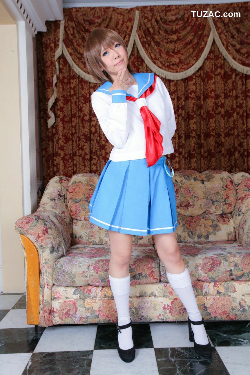日本CosPlay_Ayane《咲-Saki-》宮永咲+国広一 写真集[100P]