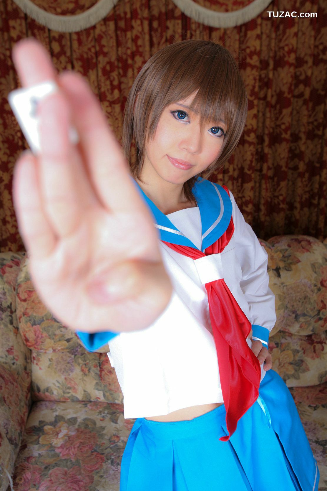 日本CosPlay_Ayane《咲-Saki-》宮永咲+国広一 写真集[100P]