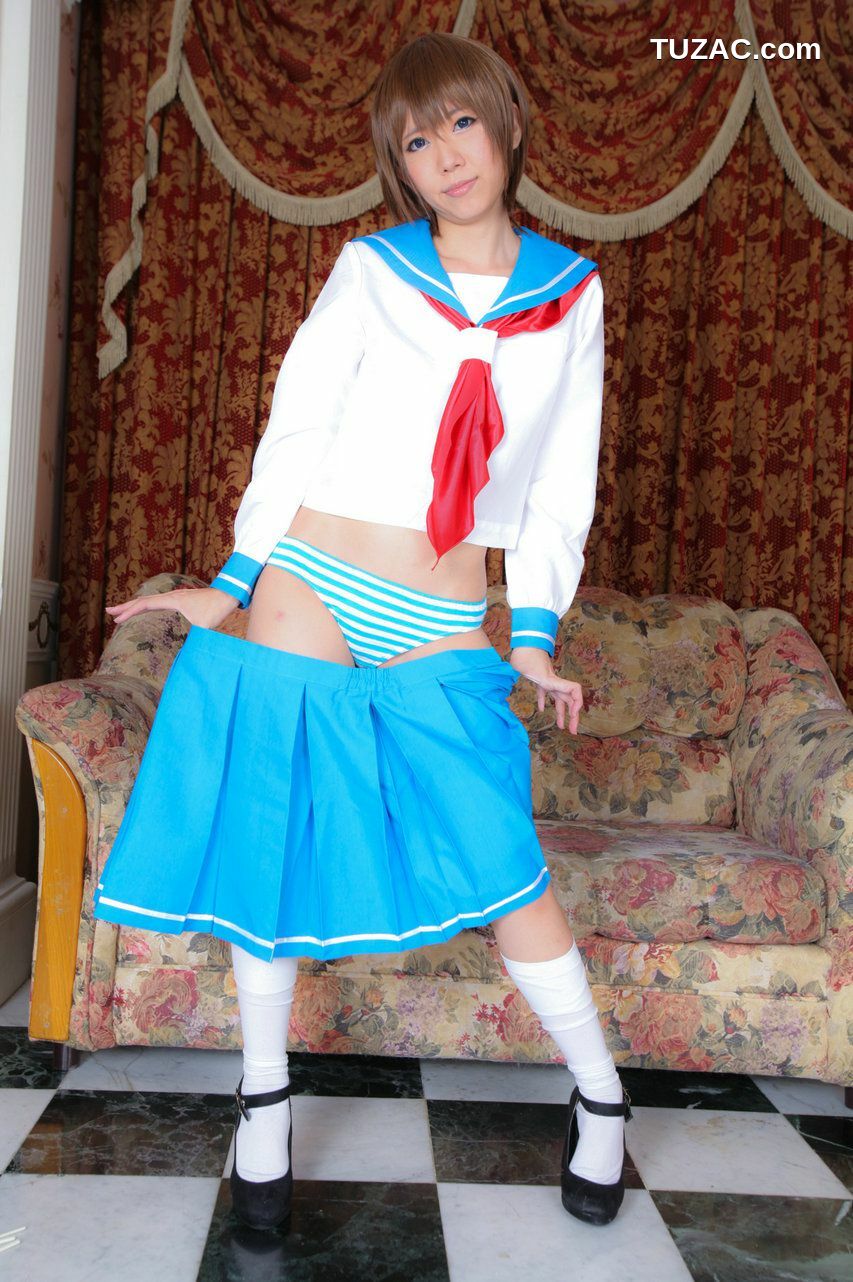 日本CosPlay_Ayane《咲-Saki-》宮永咲+国広一 写真集[100P]