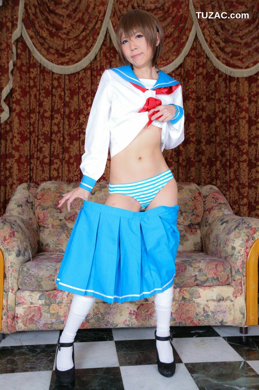 日本CosPlay_Ayane《咲-Saki-》宮永咲+国広一 写真集[100P]