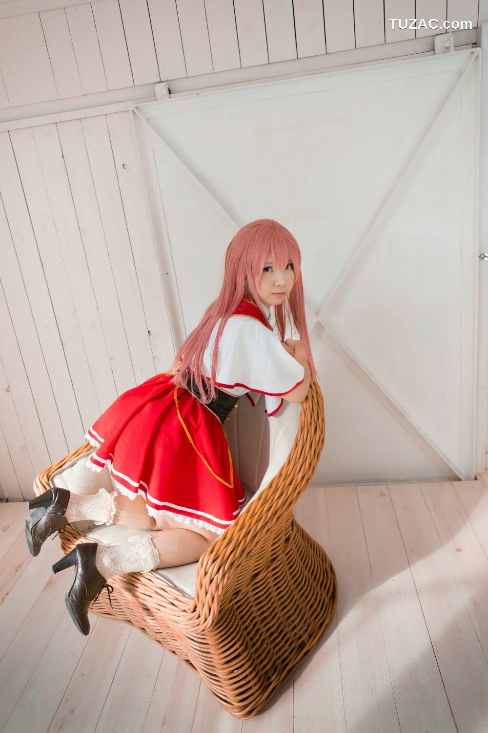 日本CosPlay_Enako(えなこ) 《秽翼的尤斯蒂娅》 Eris Floralia 艾丽丝 写真集