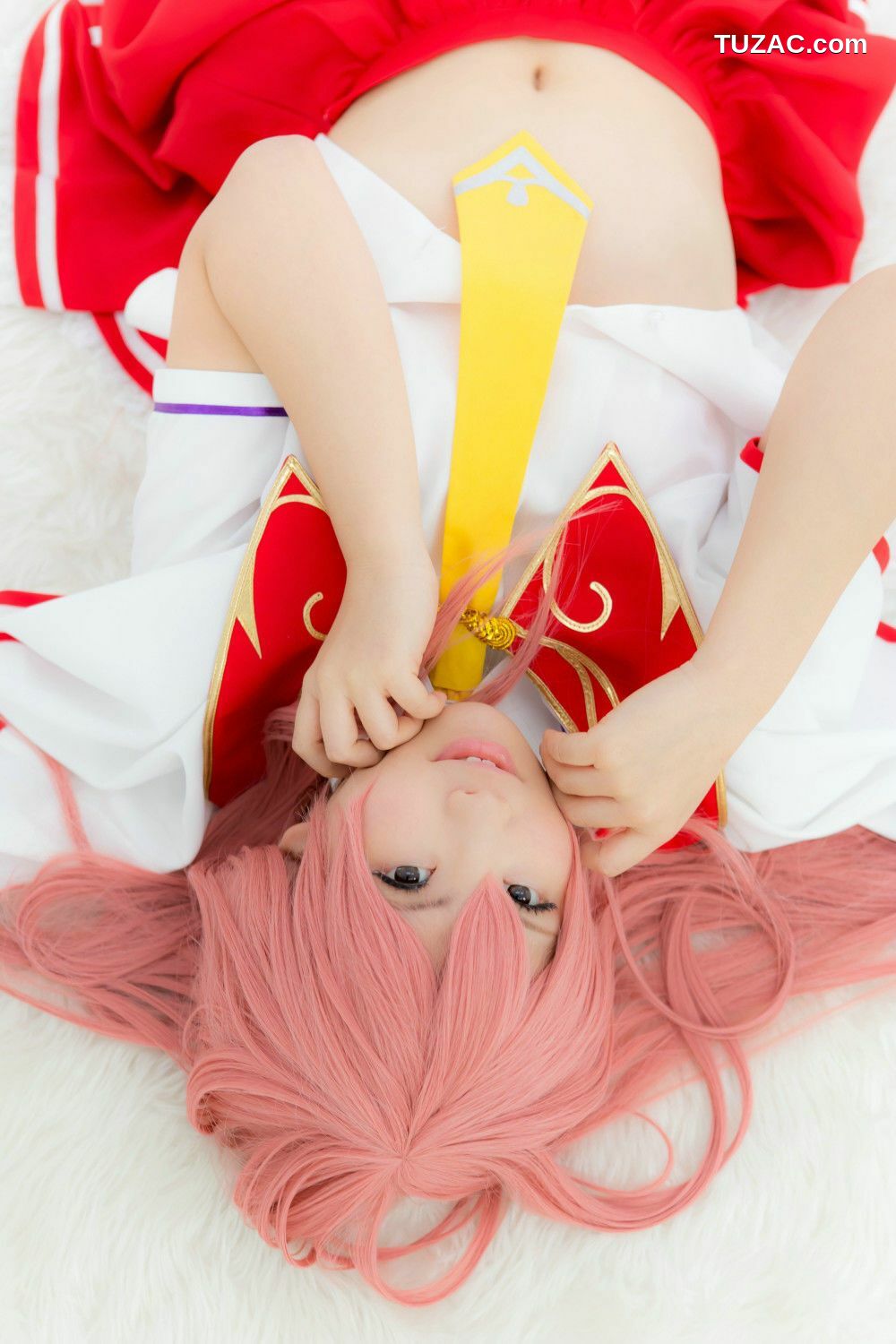 日本CosPlay_Enako(えなこ) 《秽翼的尤斯蒂娅》 Eris Floralia 艾丽丝 写真集