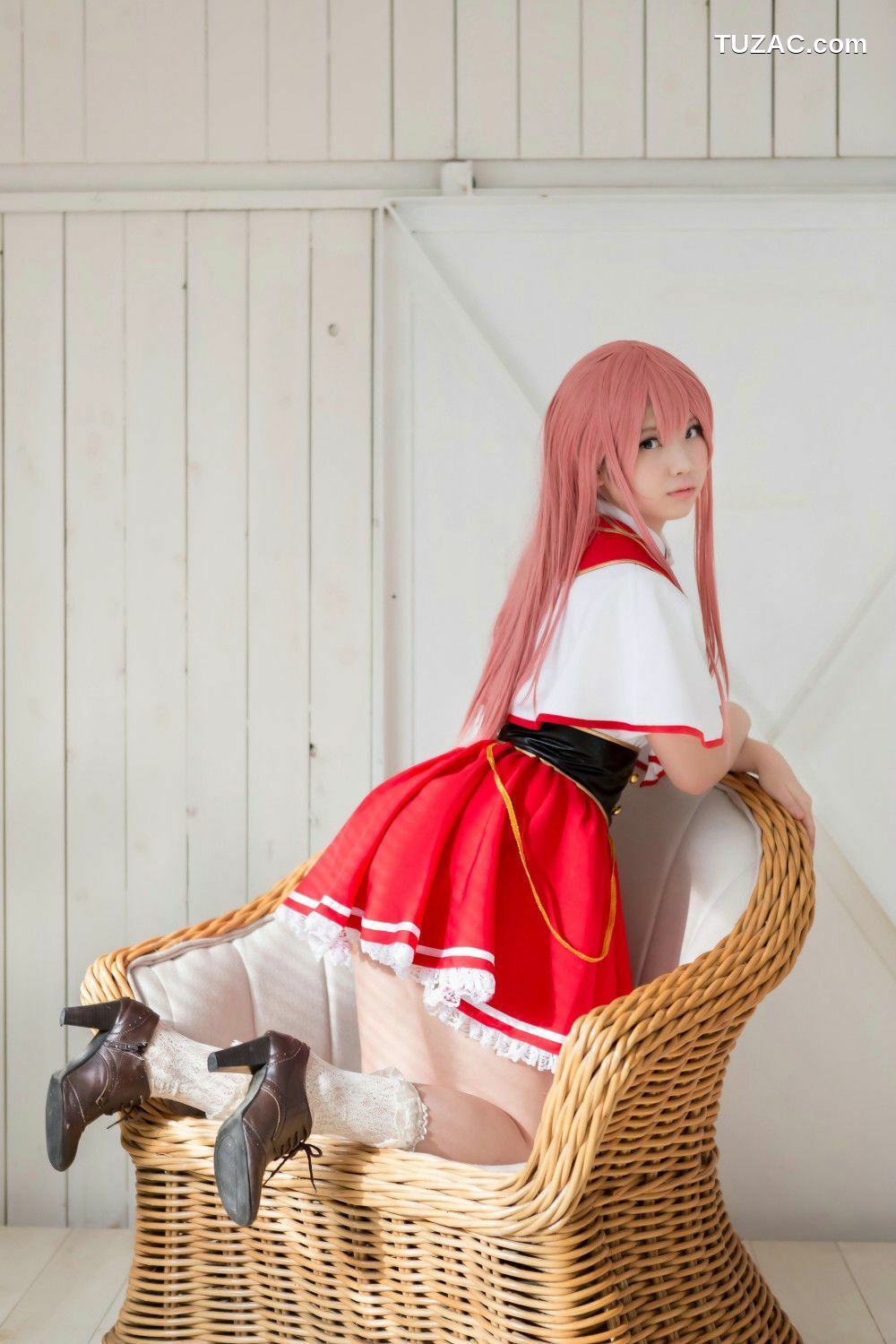 日本CosPlay_Enako(えなこ) 《秽翼的尤斯蒂娅》 Eris Floralia 艾丽丝 写真集