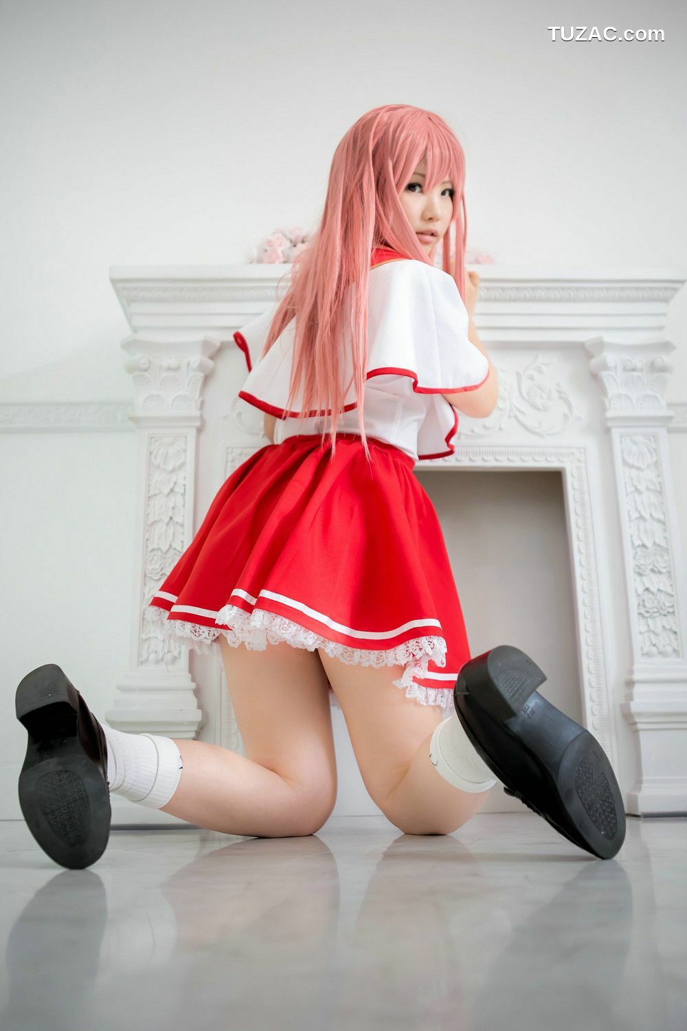 日本CosPlay_Enako(えなこ) 《秽翼的尤斯蒂娅》 Eris Floralia 艾丽丝 写真集