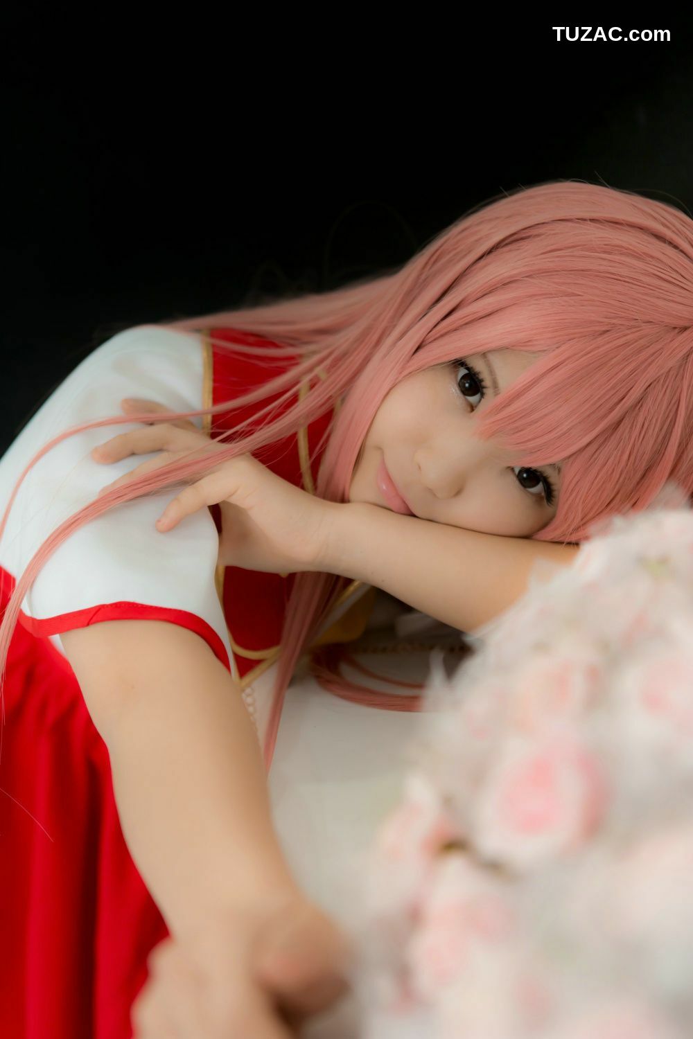 日本CosPlay_Enako(えなこ) 《秽翼的尤斯蒂娅》 Eris Floralia 艾丽丝 写真集