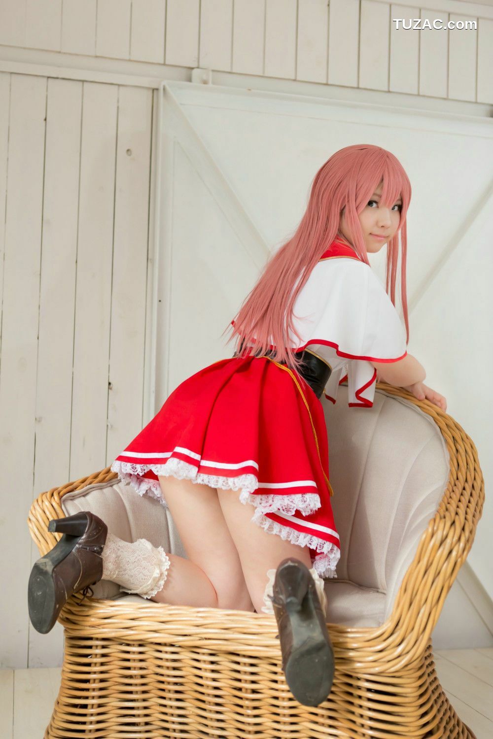 日本CosPlay_Enako(えなこ) 《秽翼的尤斯蒂娅》 Eris Floralia 艾丽丝 写真集