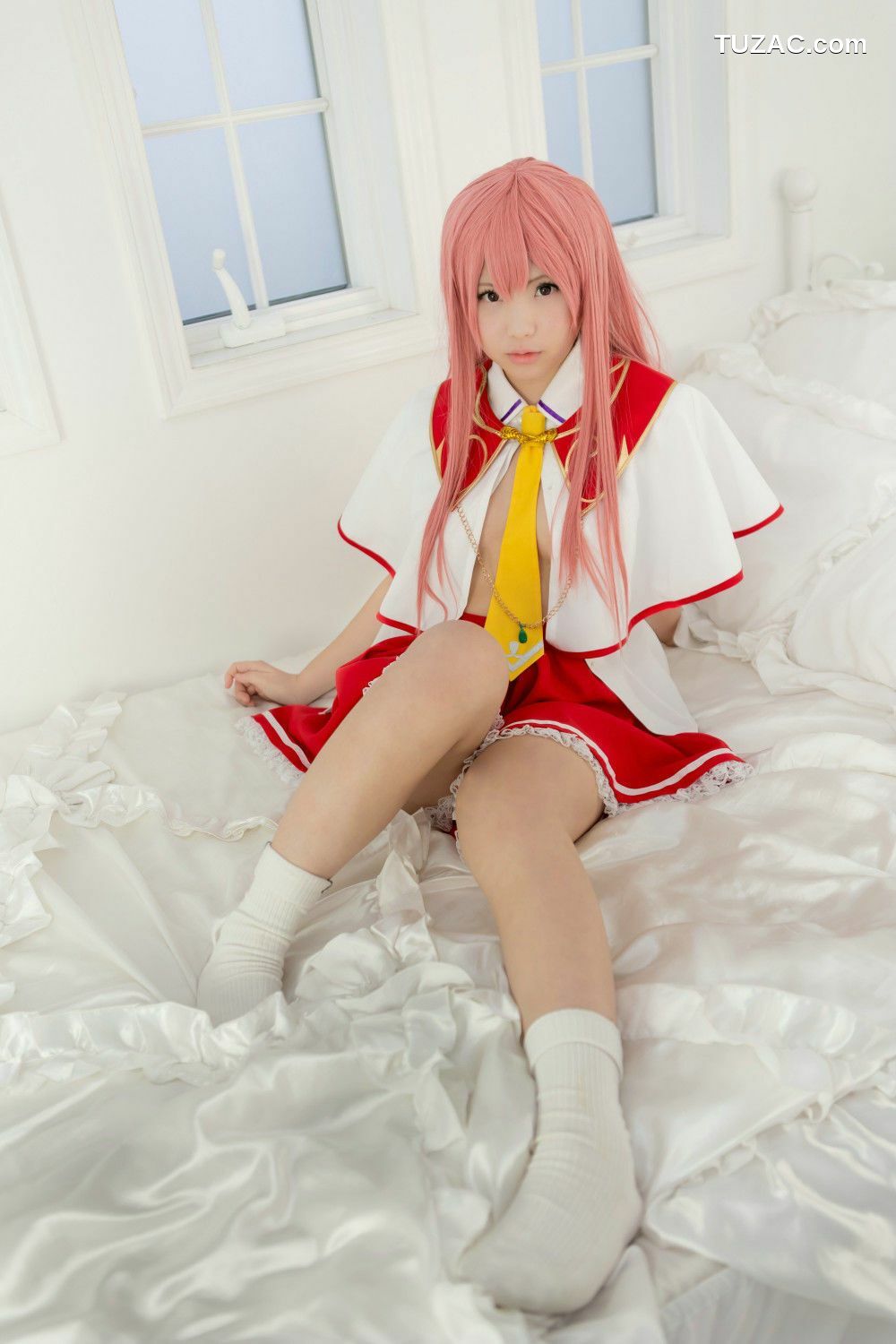 日本CosPlay_Enako(えなこ) 《秽翼的尤斯蒂娅》 Eris Floralia 艾丽丝 写真集