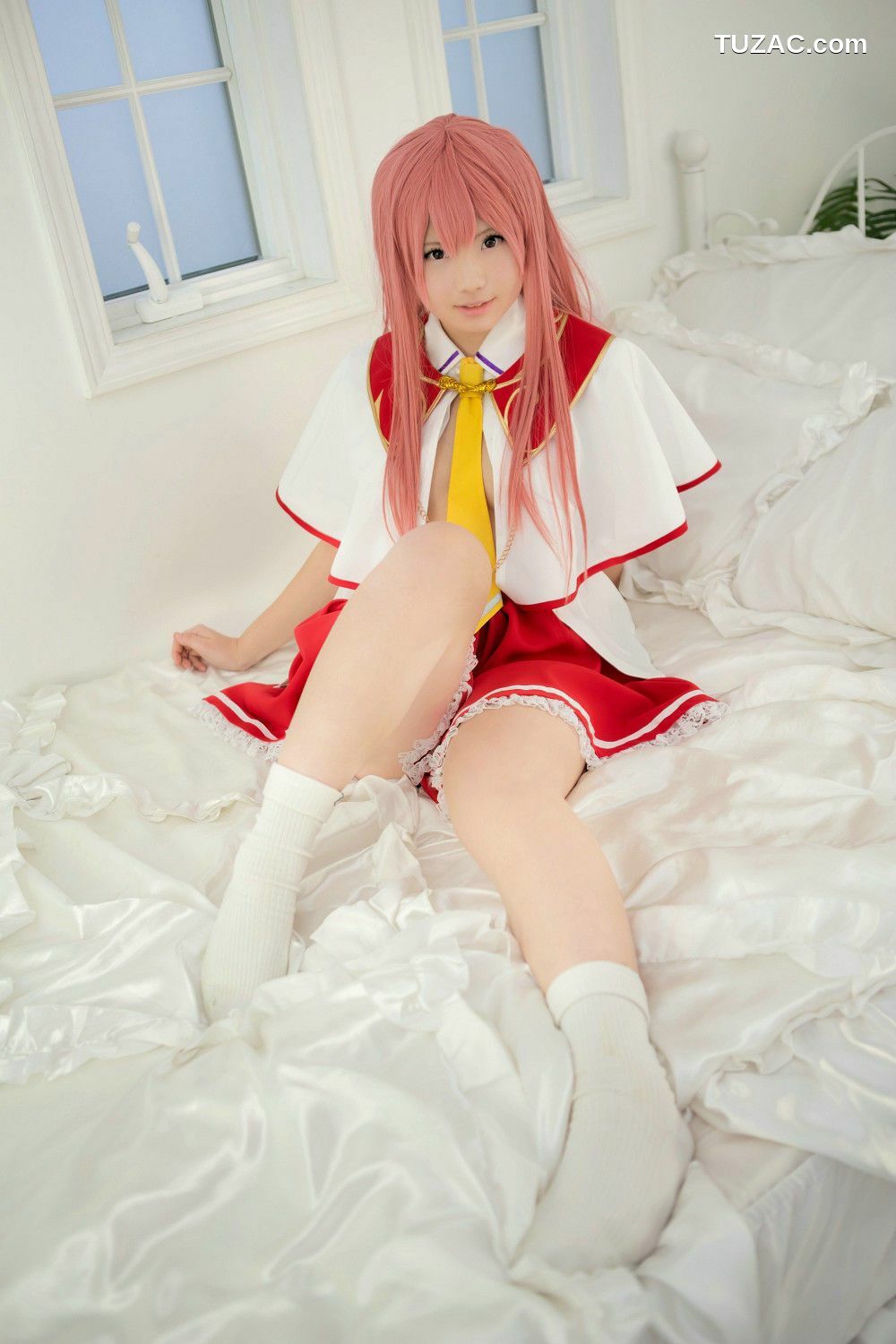 日本CosPlay_Enako(えなこ) 《秽翼的尤斯蒂娅》 Eris Floralia 艾丽丝 写真集