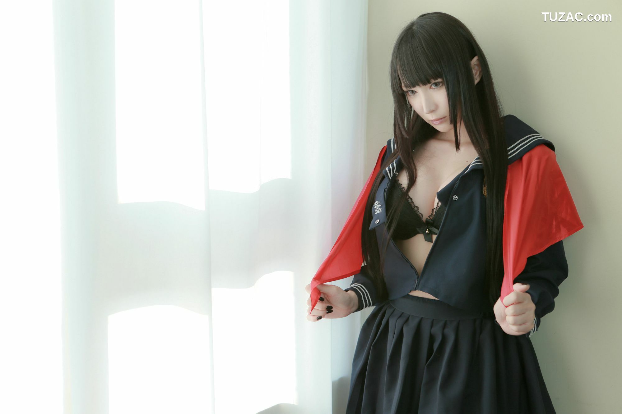 日本CosPlay_LeChat(るしゃ) School Girl(女子校生) 写真集[100P]