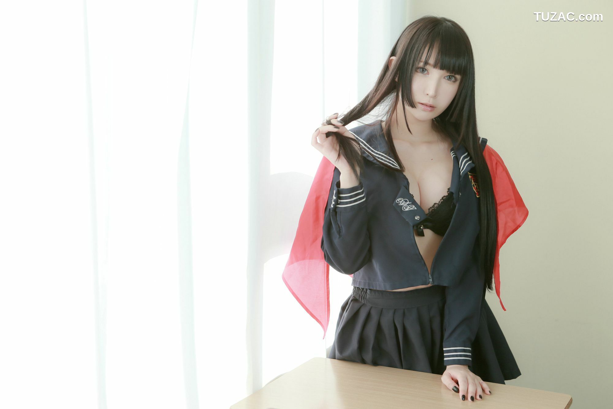 日本CosPlay_LeChat(るしゃ) School Girl(女子校生) 写真集[100P]