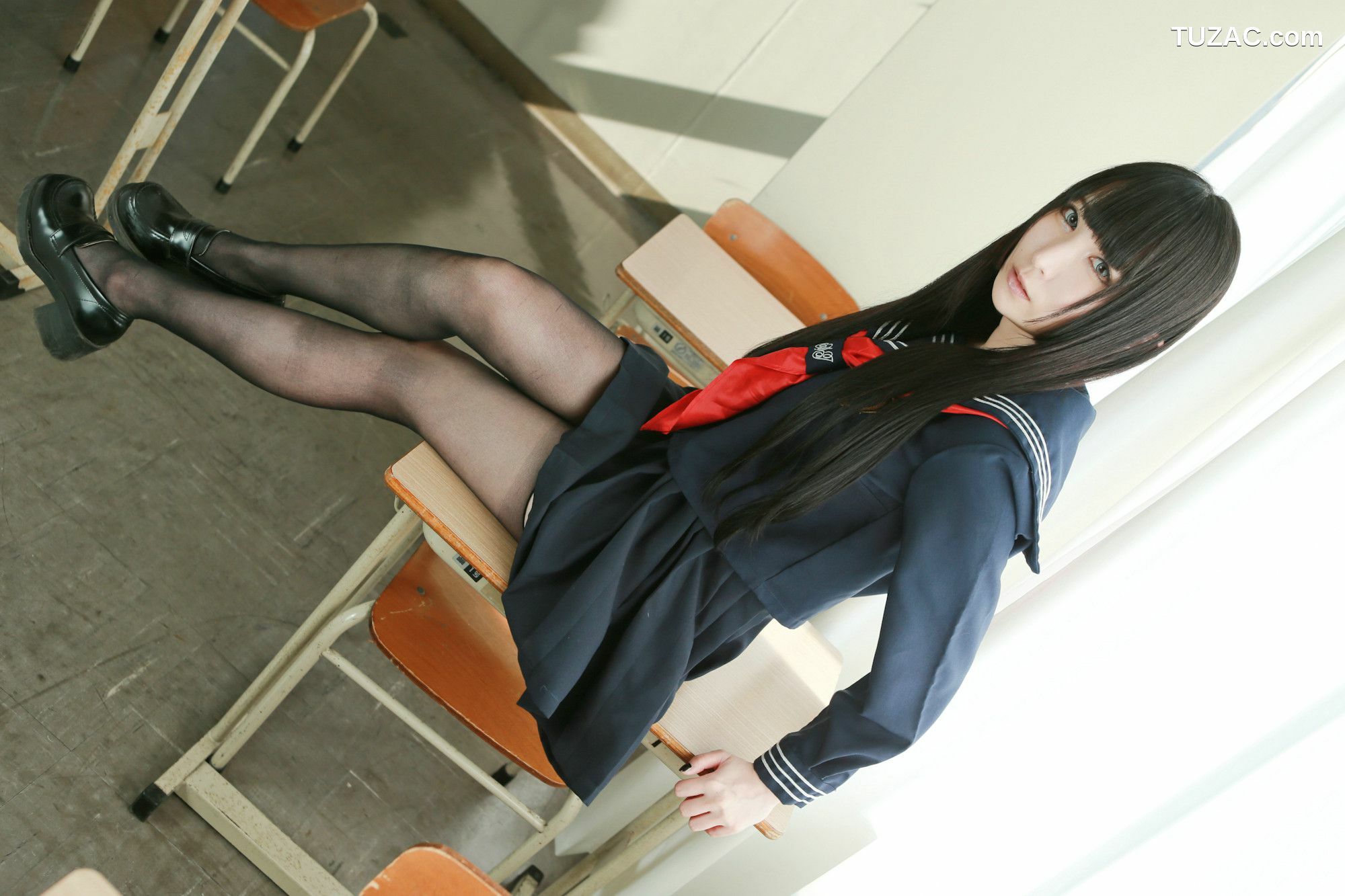 日本CosPlay_LeChat(るしゃ) School Girl(女子校生) 写真集[100P]