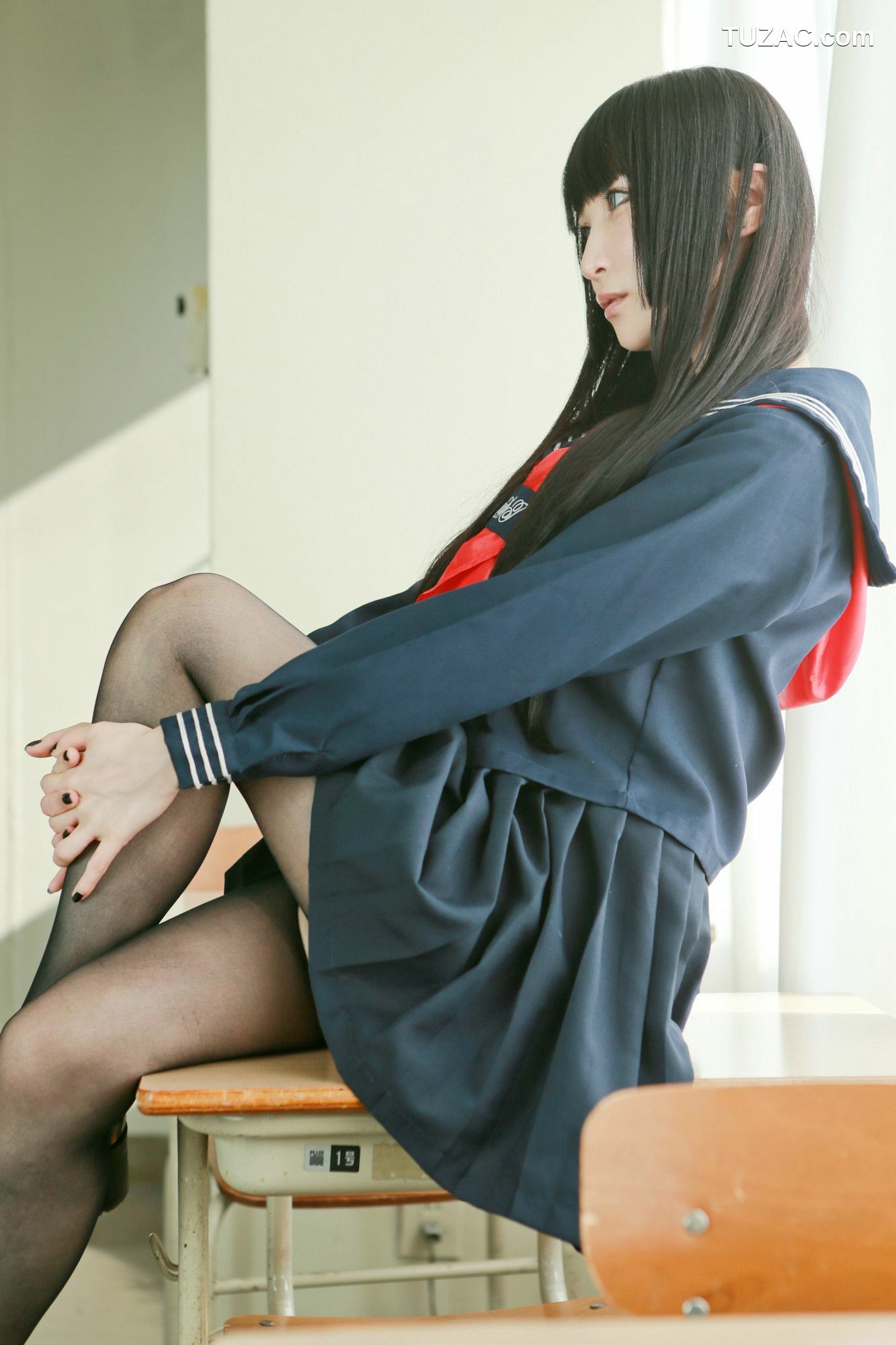 日本CosPlay_LeChat(るしゃ) School Girl(女子校生) 写真集[100P]