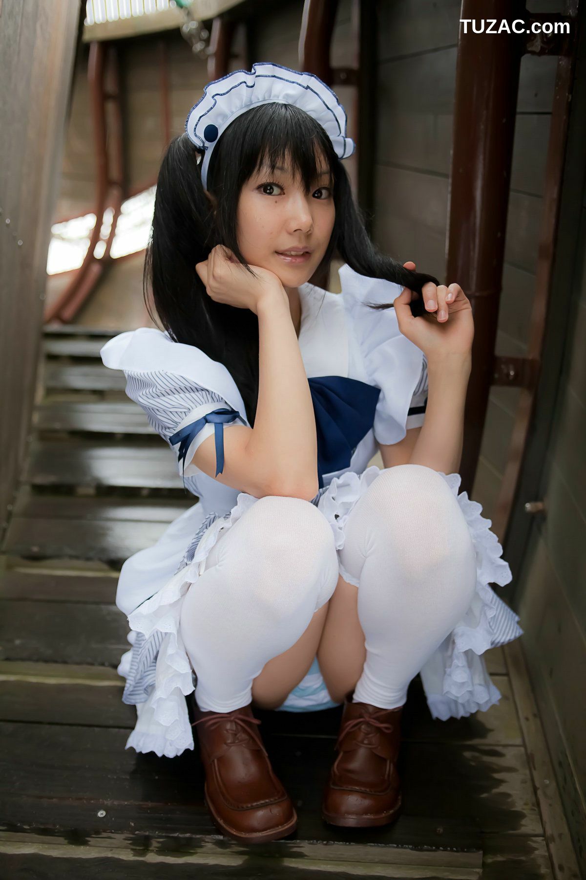 日本CosPlay_Lenfried&amp;Pude(ぷで)&amp;Ushijima Iiniku - Maid [Heruheru3] 写真集[100P]