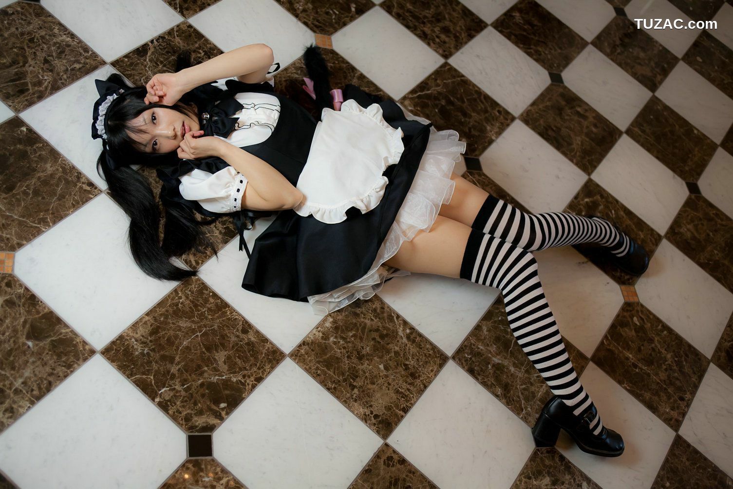日本CosPlay_Lenfried&amp;Pude(ぷで)&amp;Ushijima Iiniku - Maid [Heruheru3] 写真集[100P]