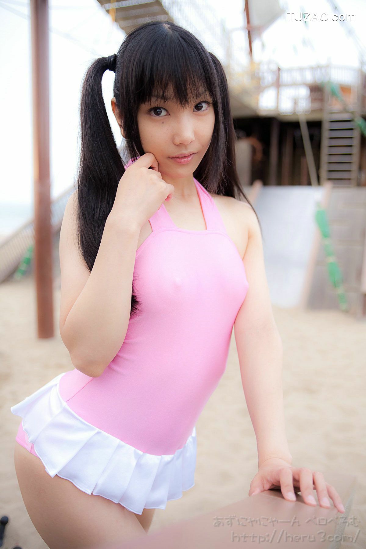 日本CosPlay_Lenfried 《K-On!》Nakano Azusa(中野梓) 写真集[100P]