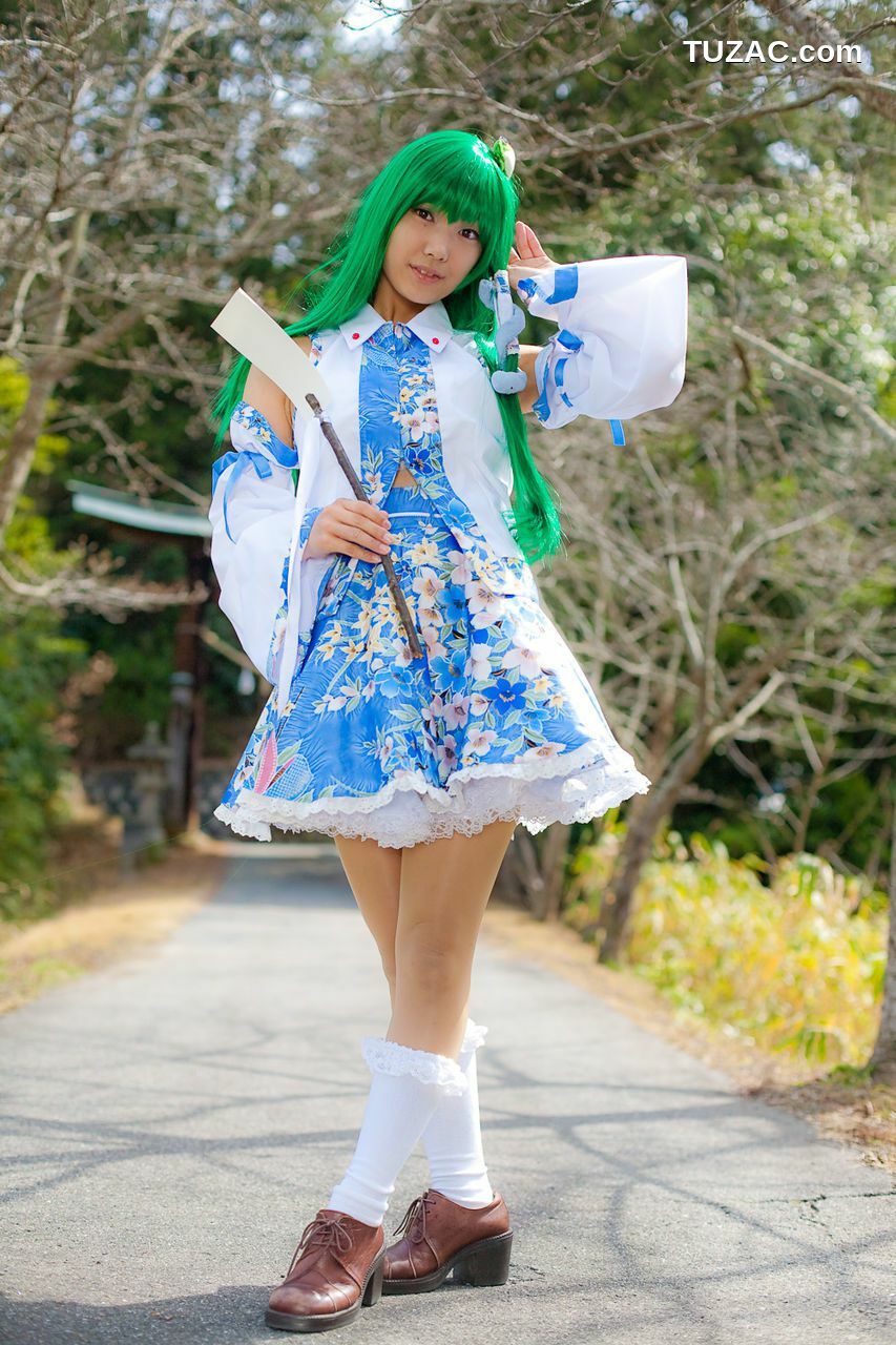 日本CosPlay_Lenfried(れんふりーど) 《東方Project》東風谷早苗 写真集[105P]