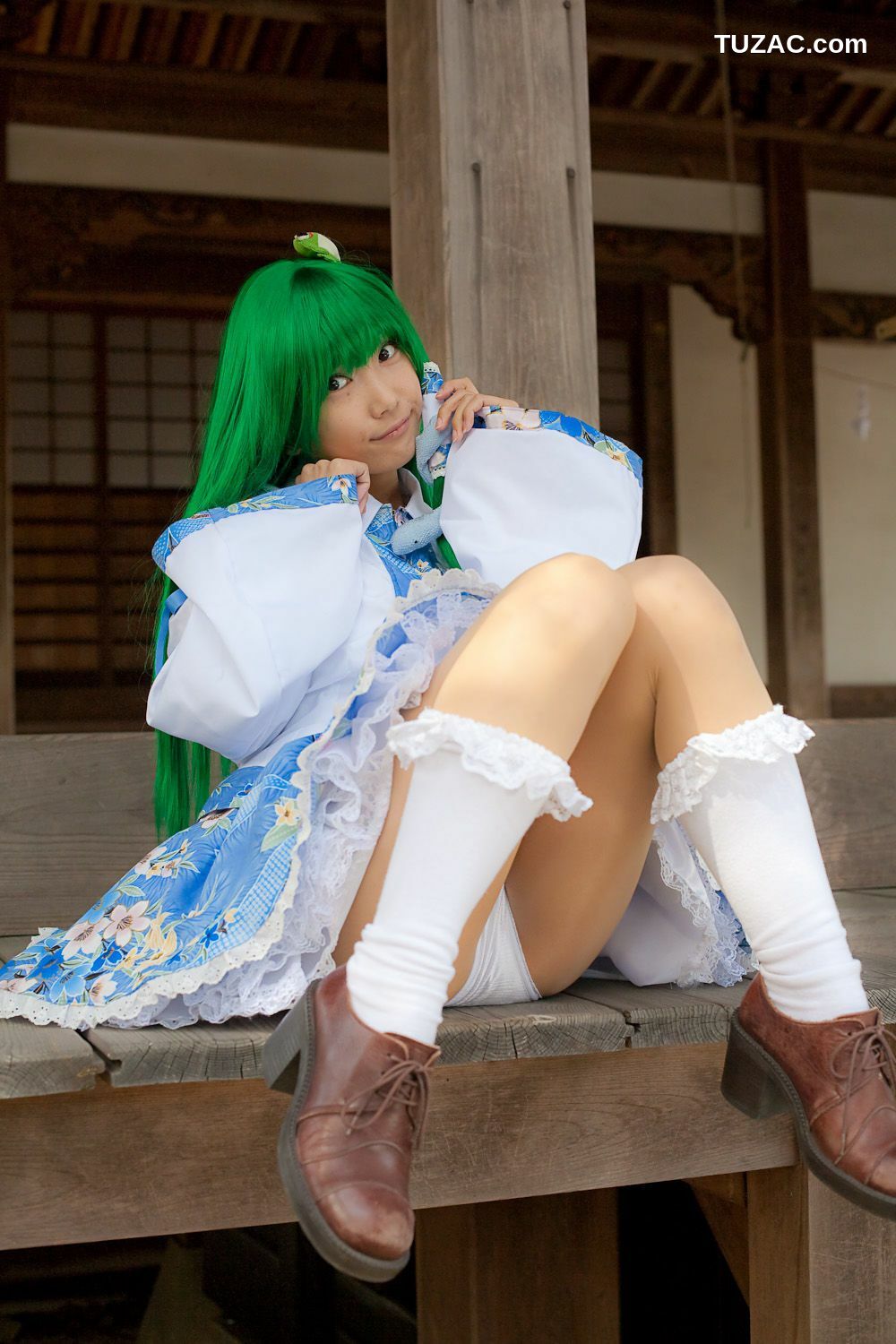 日本CosPlay_Lenfried(れんふりーど) 《東方Project》東風谷早苗 写真集[105P]