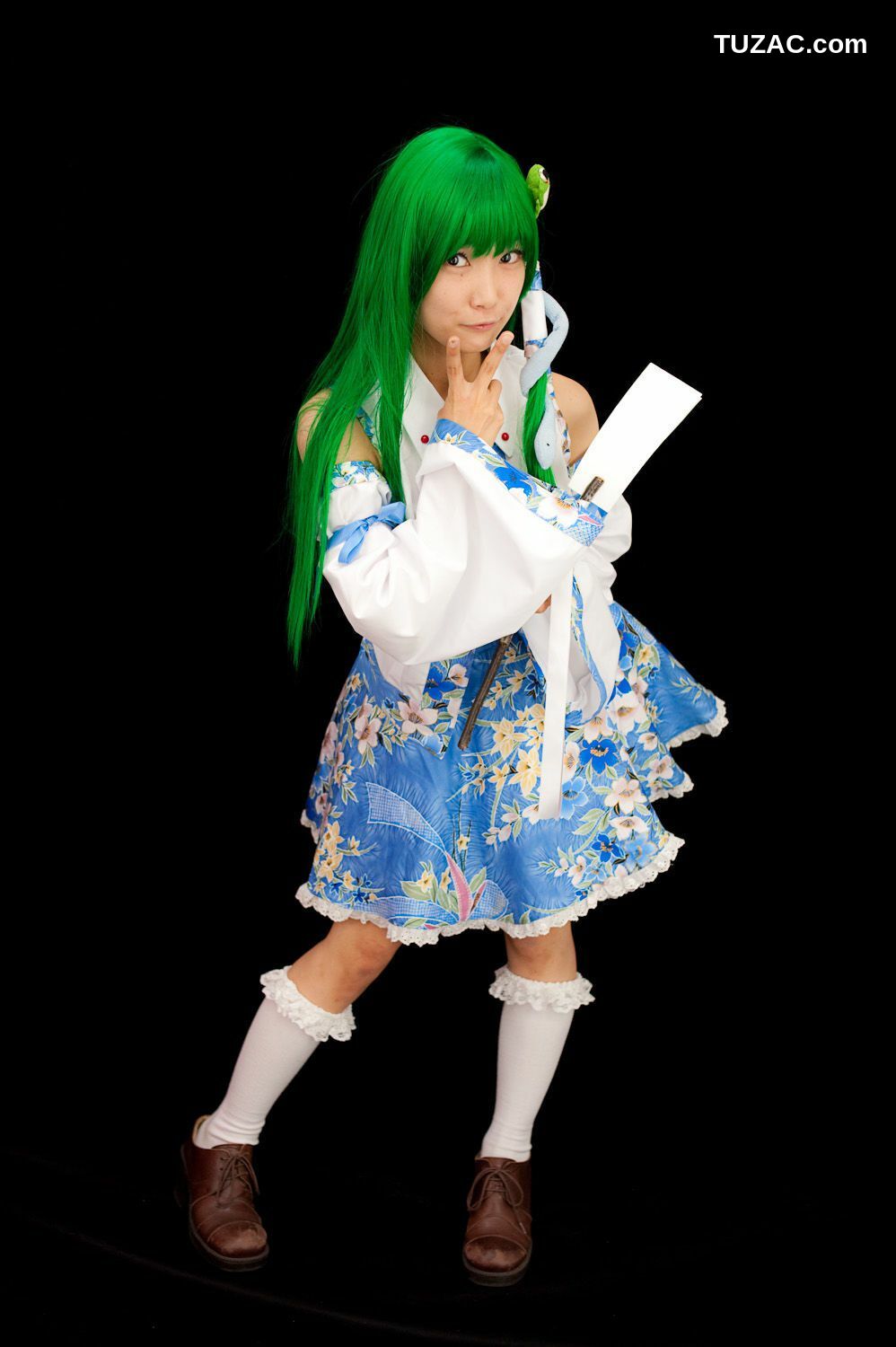 日本CosPlay_Lenfried(れんふりーど) 《東方Project》東風谷早苗 写真集[105P]