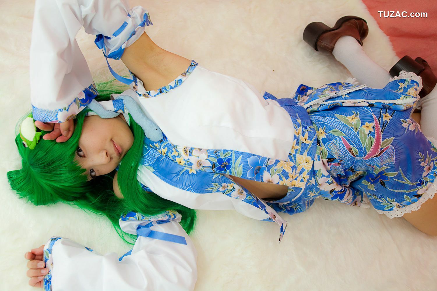 日本CosPlay_Lenfried(れんふりーど) 《東方Project》東風谷早苗 写真集[105P]