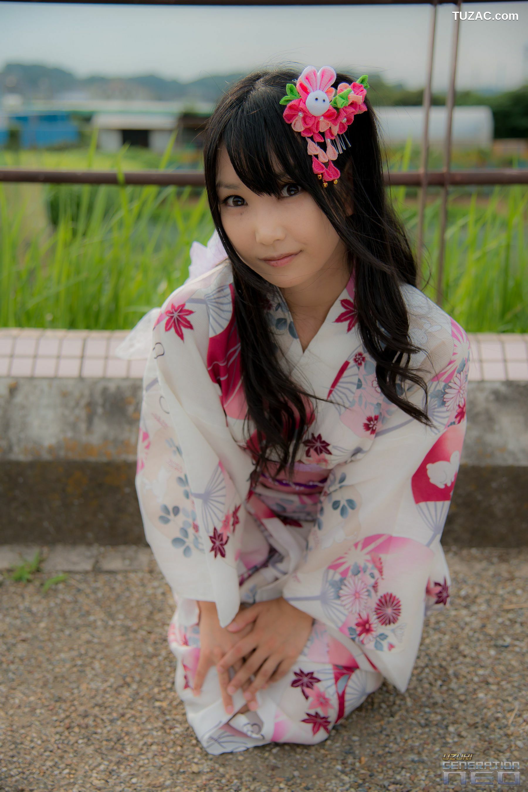 日本CosPlay_Lenfried《Idolmaster》Shimamura Uzuki(島村卯月) 写真集[100P]