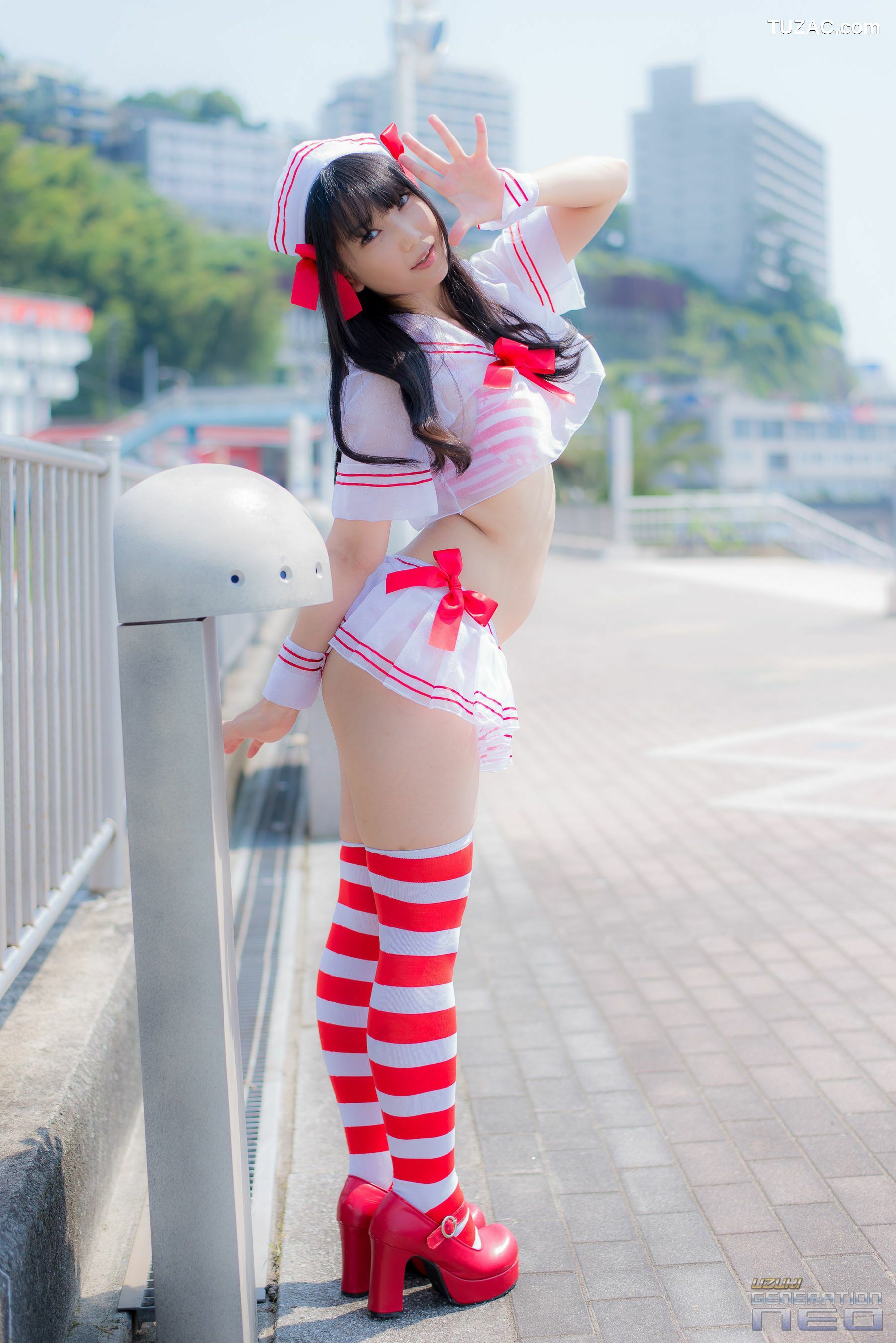 日本CosPlay_Lenfried《Idolmaster》Shimamura Uzuki(島村卯月) 写真集[100P]