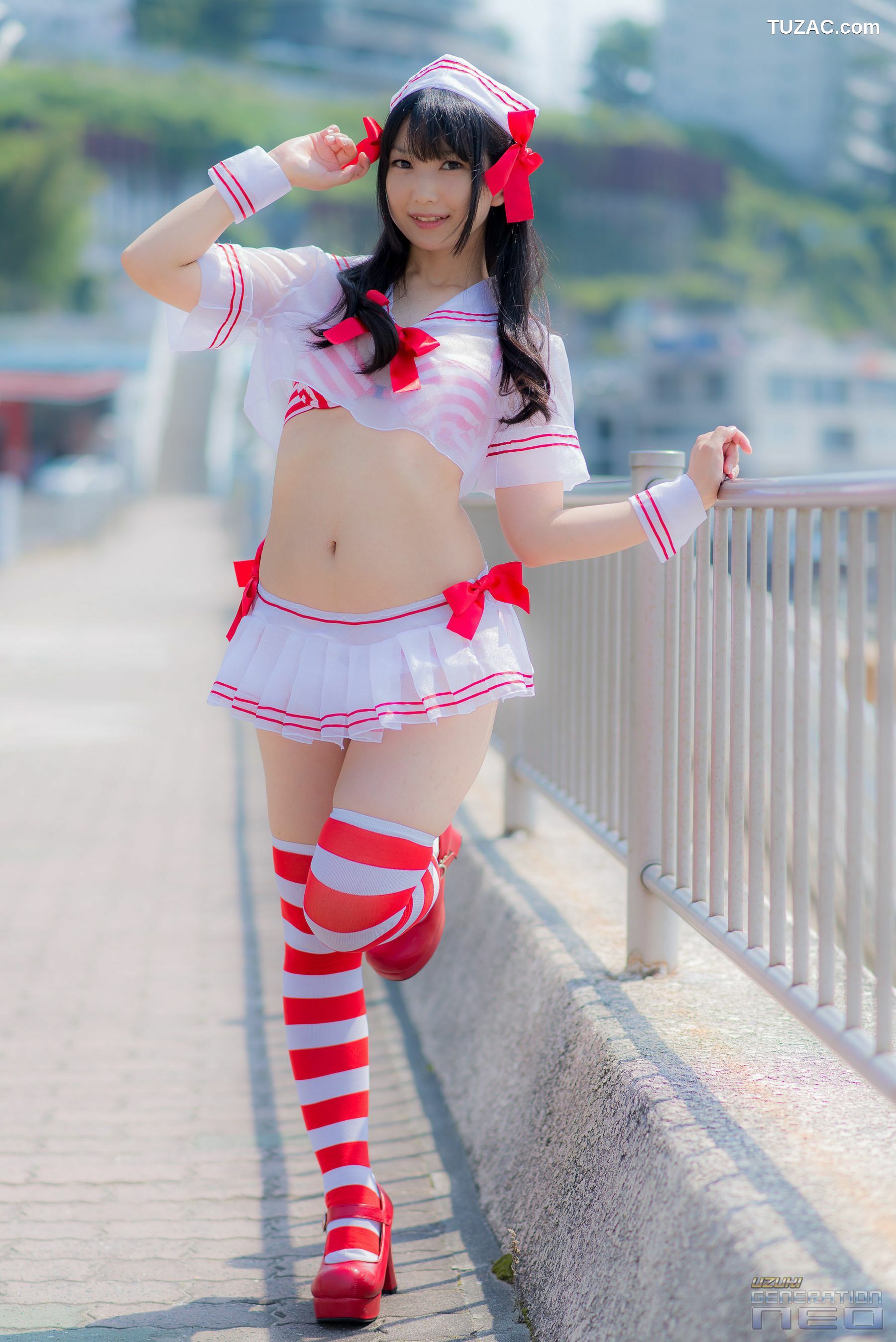 日本CosPlay_Lenfried《Idolmaster》Shimamura Uzuki(島村卯月) 写真集[100P]