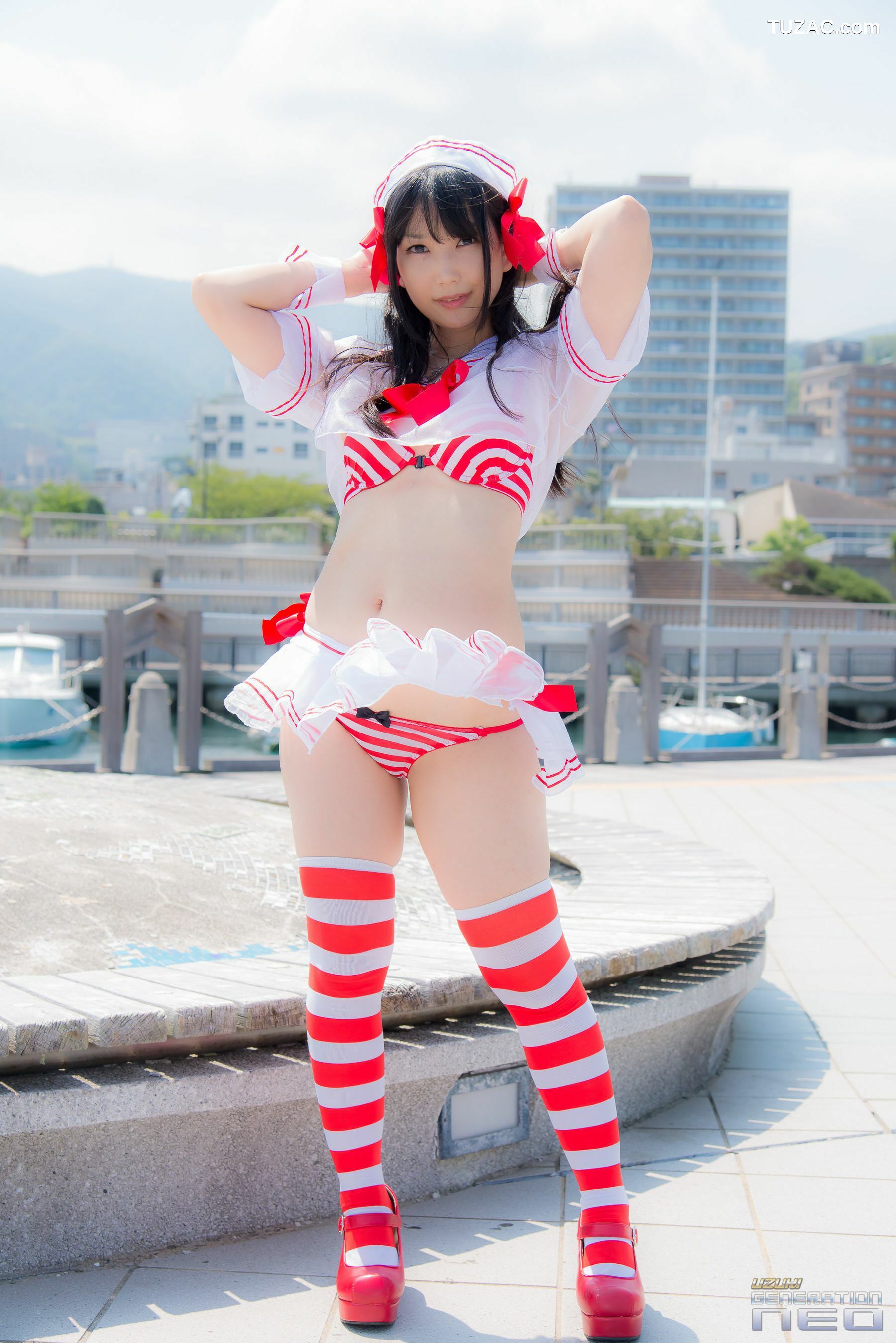 日本CosPlay_Lenfried《Idolmaster》Shimamura Uzuki(島村卯月) 写真集[100P]