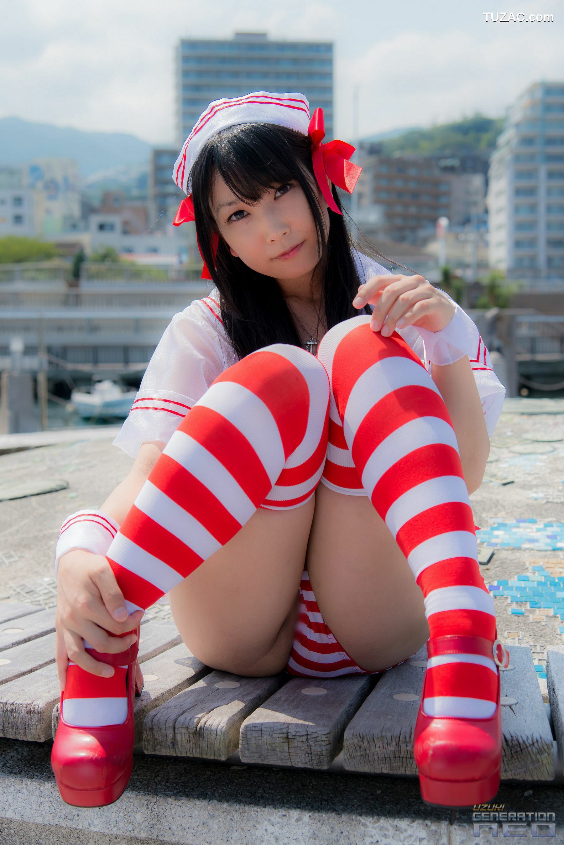 日本CosPlay_Lenfried《Idolmaster》Shimamura Uzuki(島村卯月) 写真集[100P]