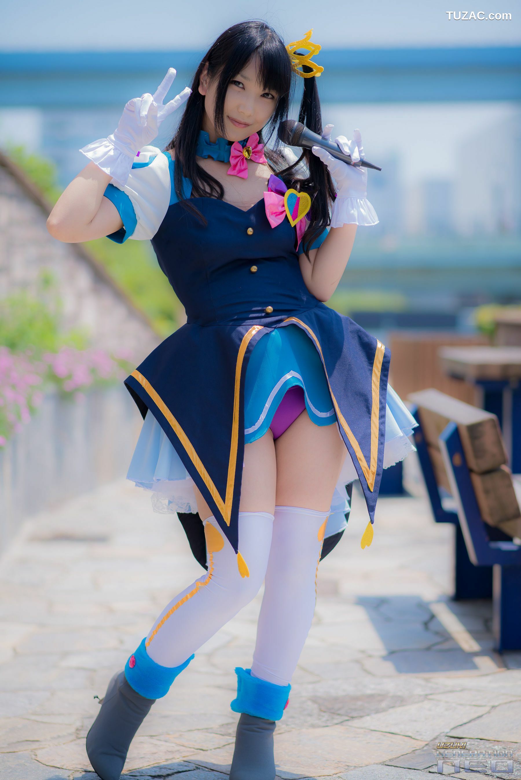 日本CosPlay_Lenfried《Idolmaster》Shimamura Uzuki(島村卯月) 写真集[100P]
